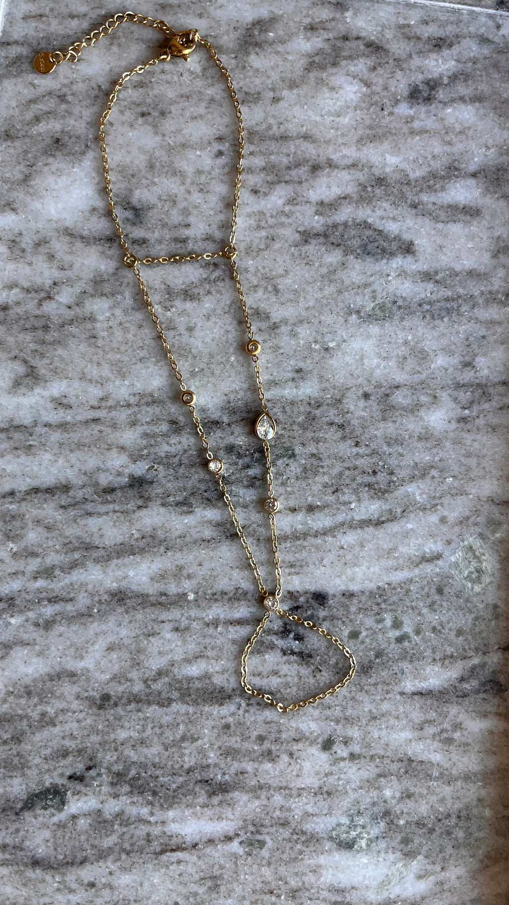 Luna Drop Hand Chain