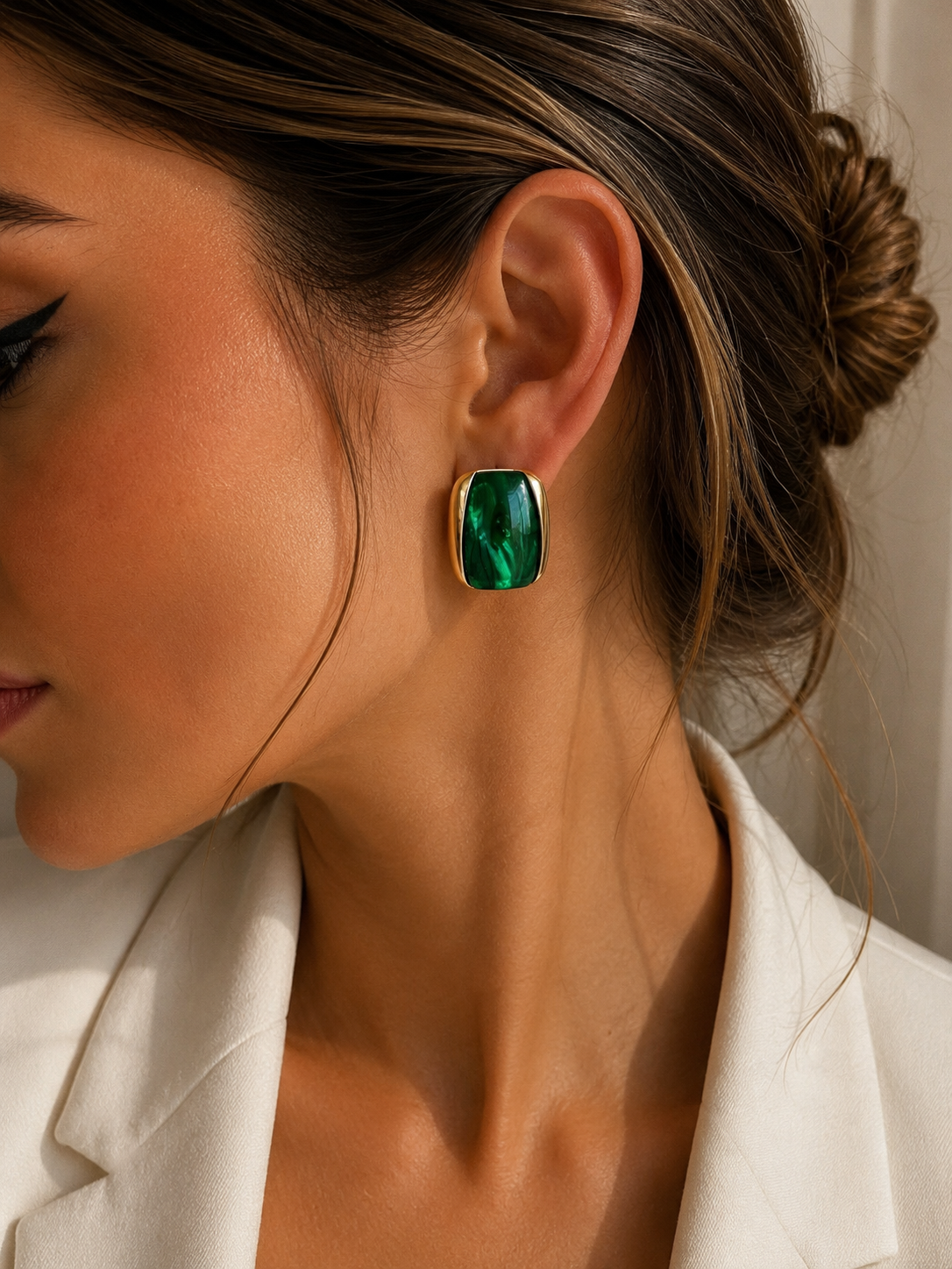 Emerald Muse Earrings
