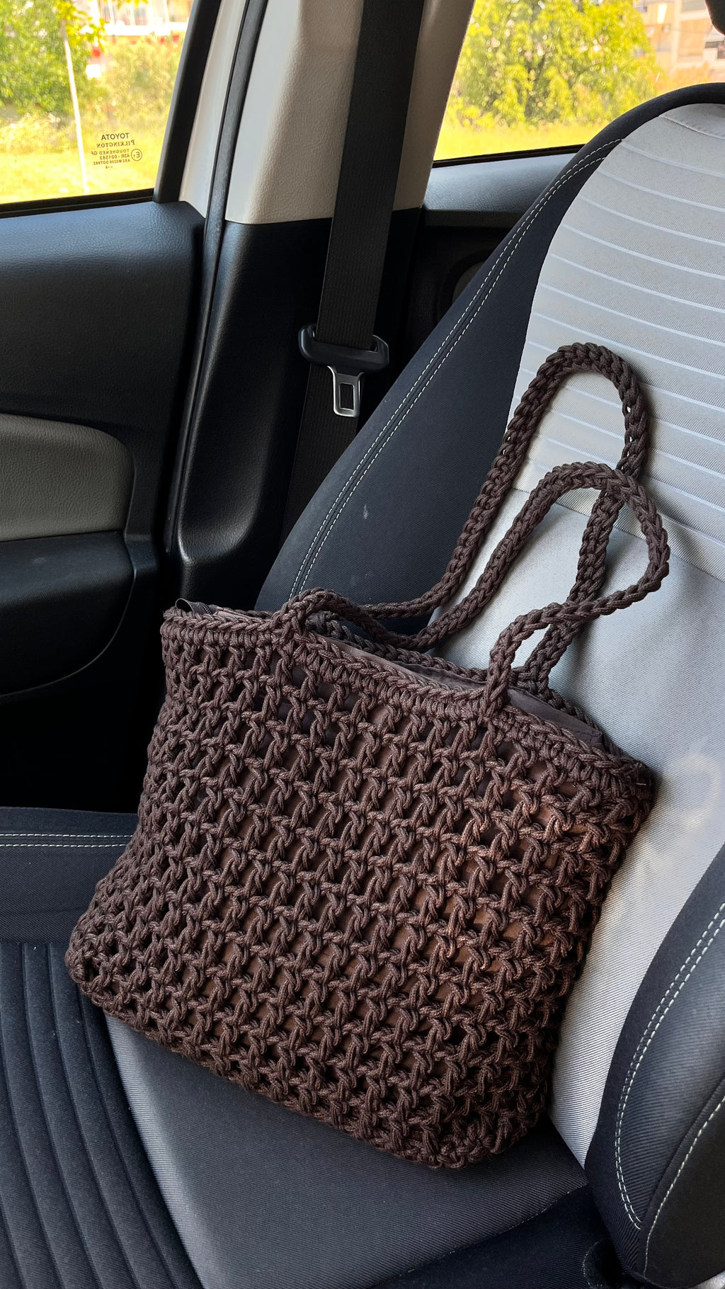 Bag Chocolate Knit