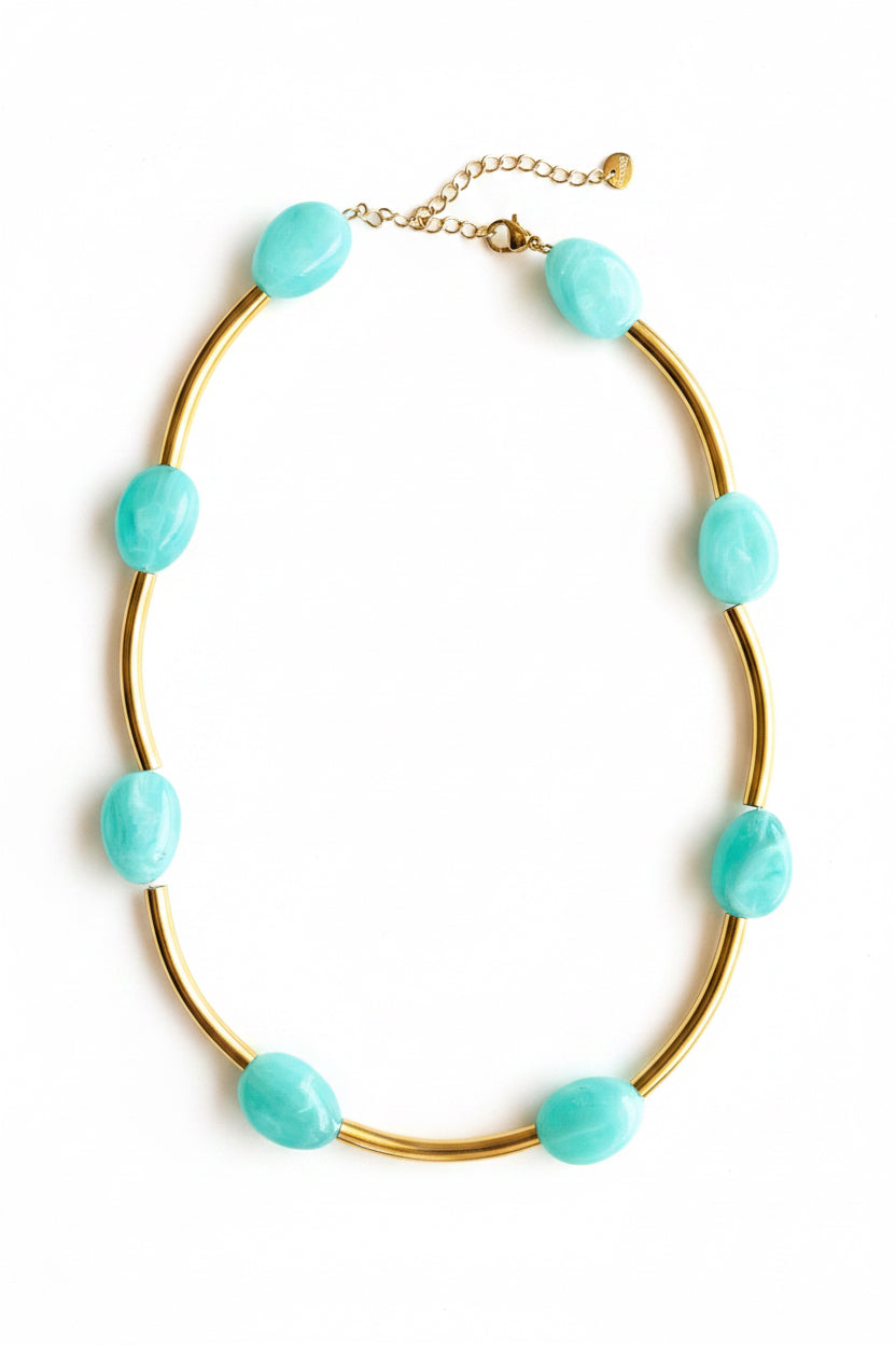 Mediterranean Pearl Necklace