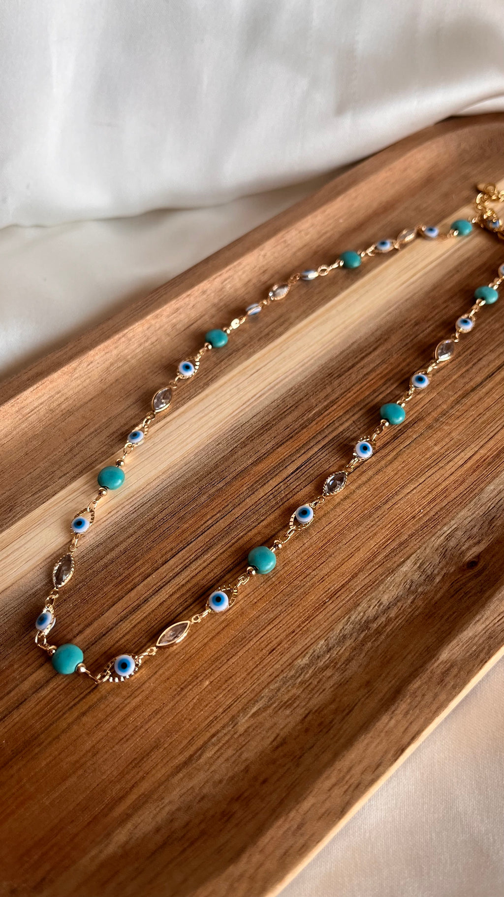 Blue Eye Elegance Necklace