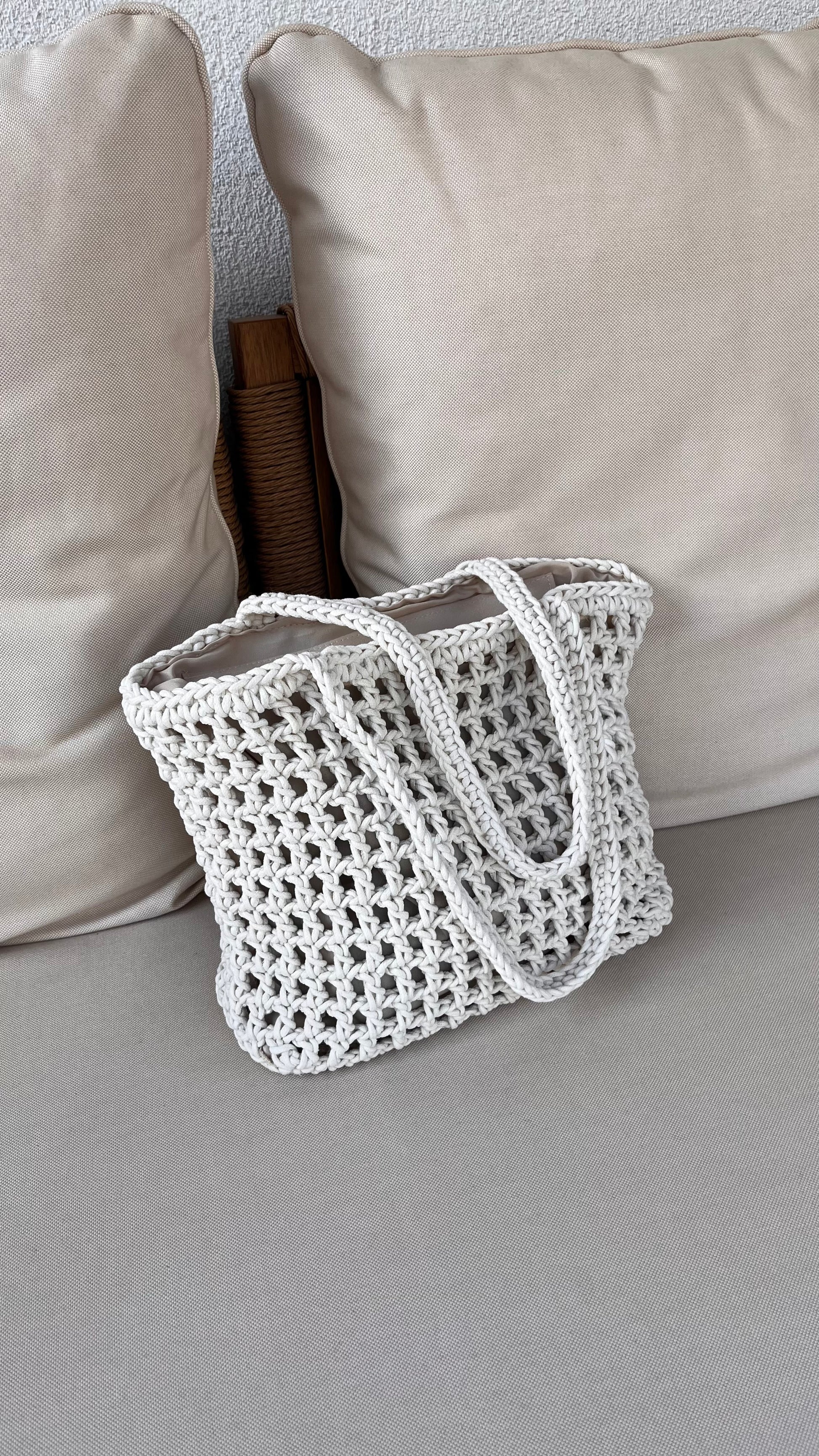 Ariana Crochet Tote Bag