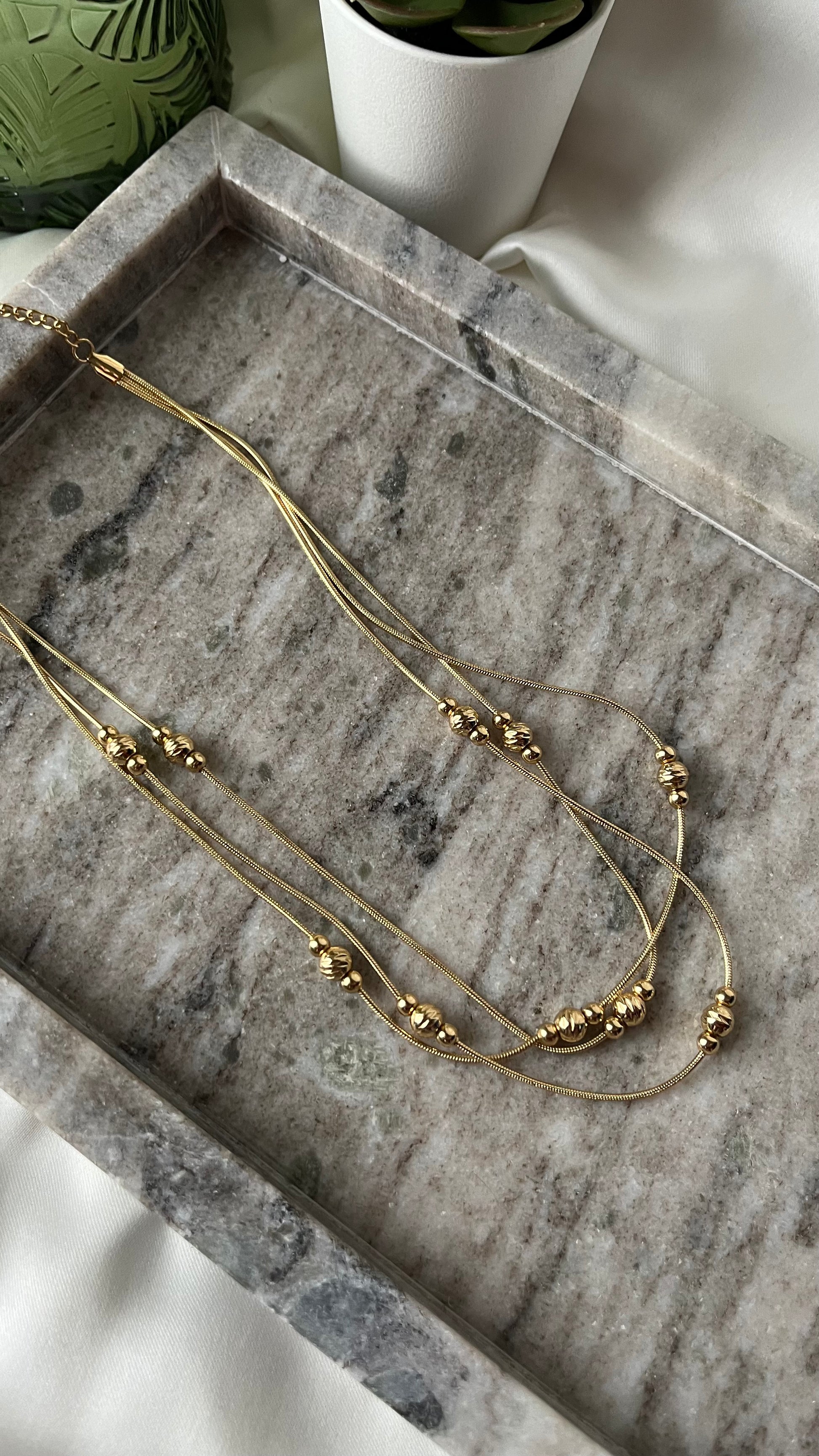 Paulina Necklace Gold