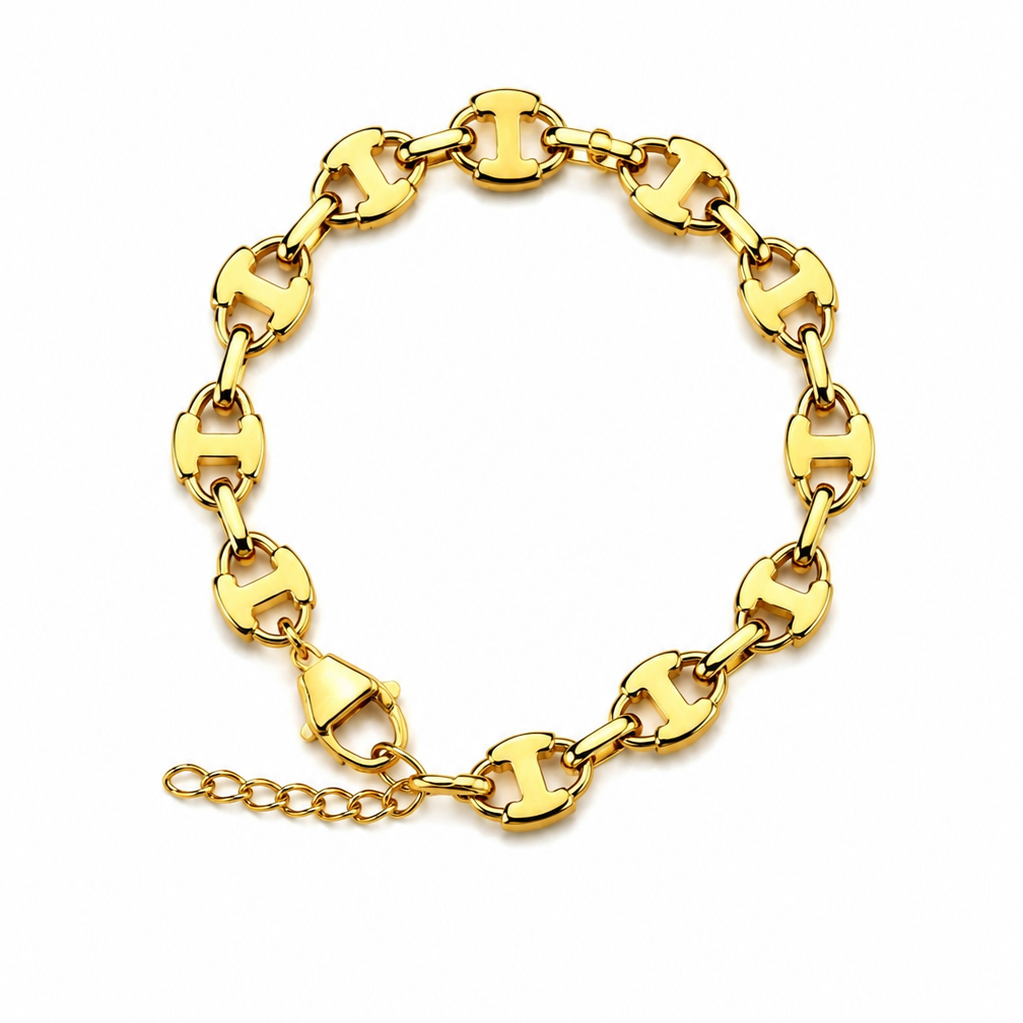 Titan Link Gold Bracelet