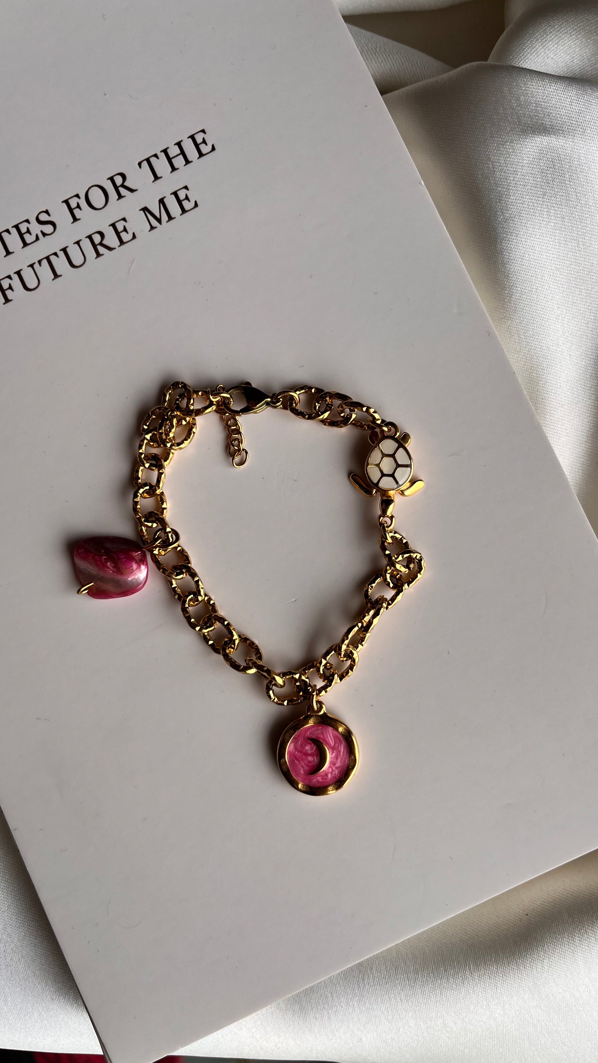 Sea turtle and Luna bracelet