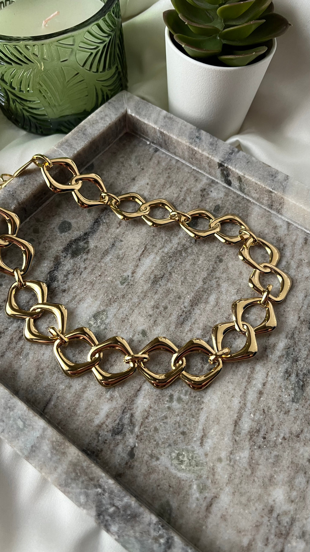 Oriane Necklace Gold