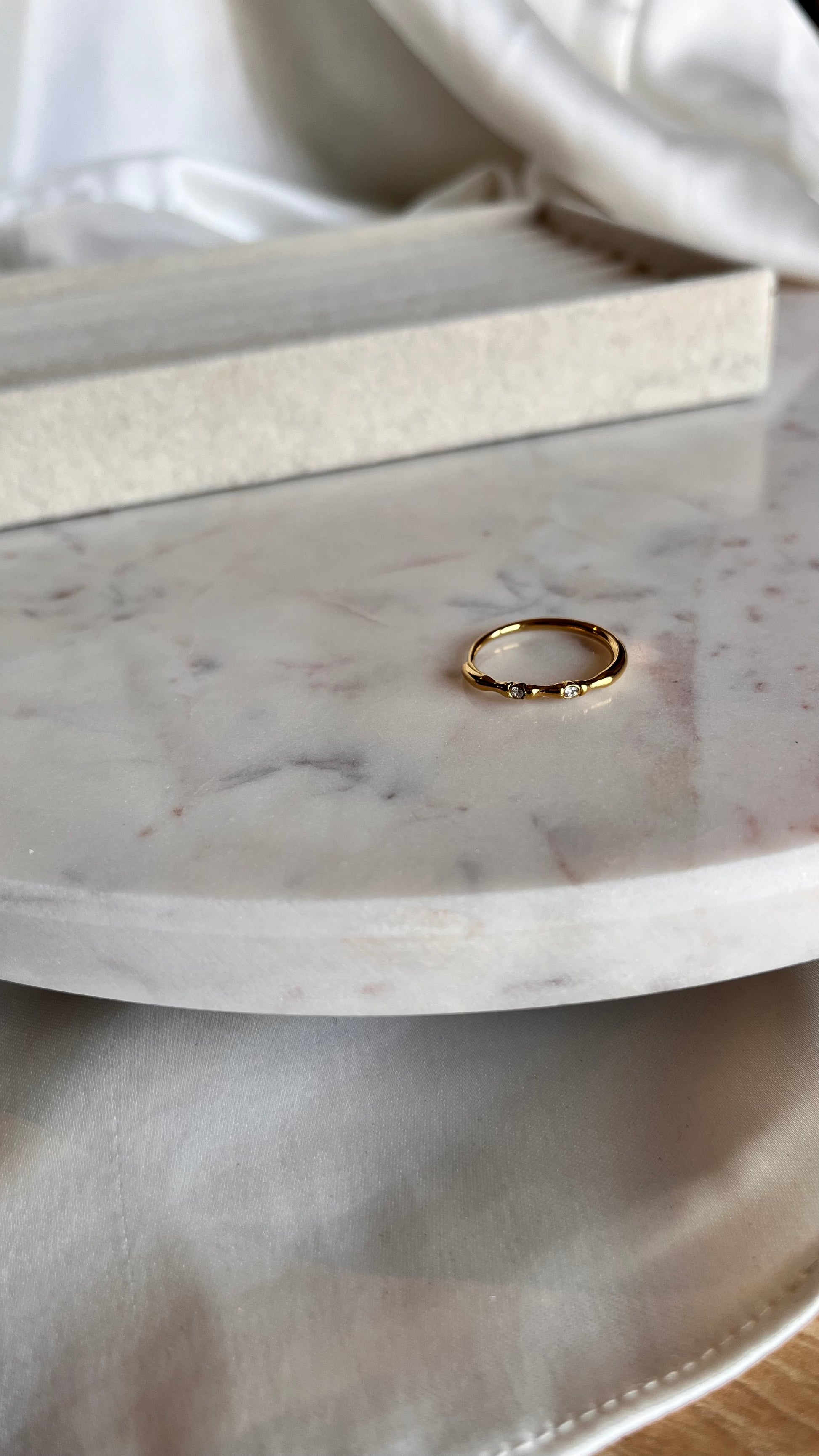Shelia gold ring