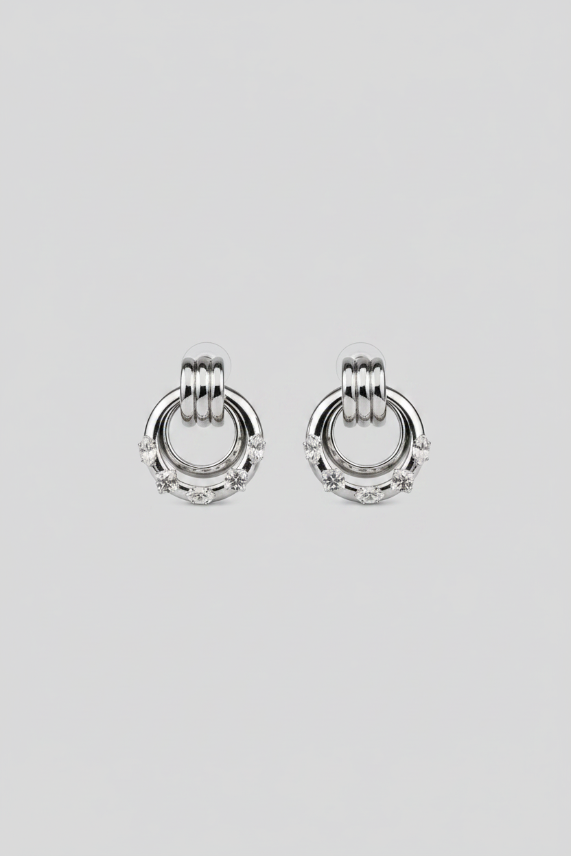 Aria Silver Earrings