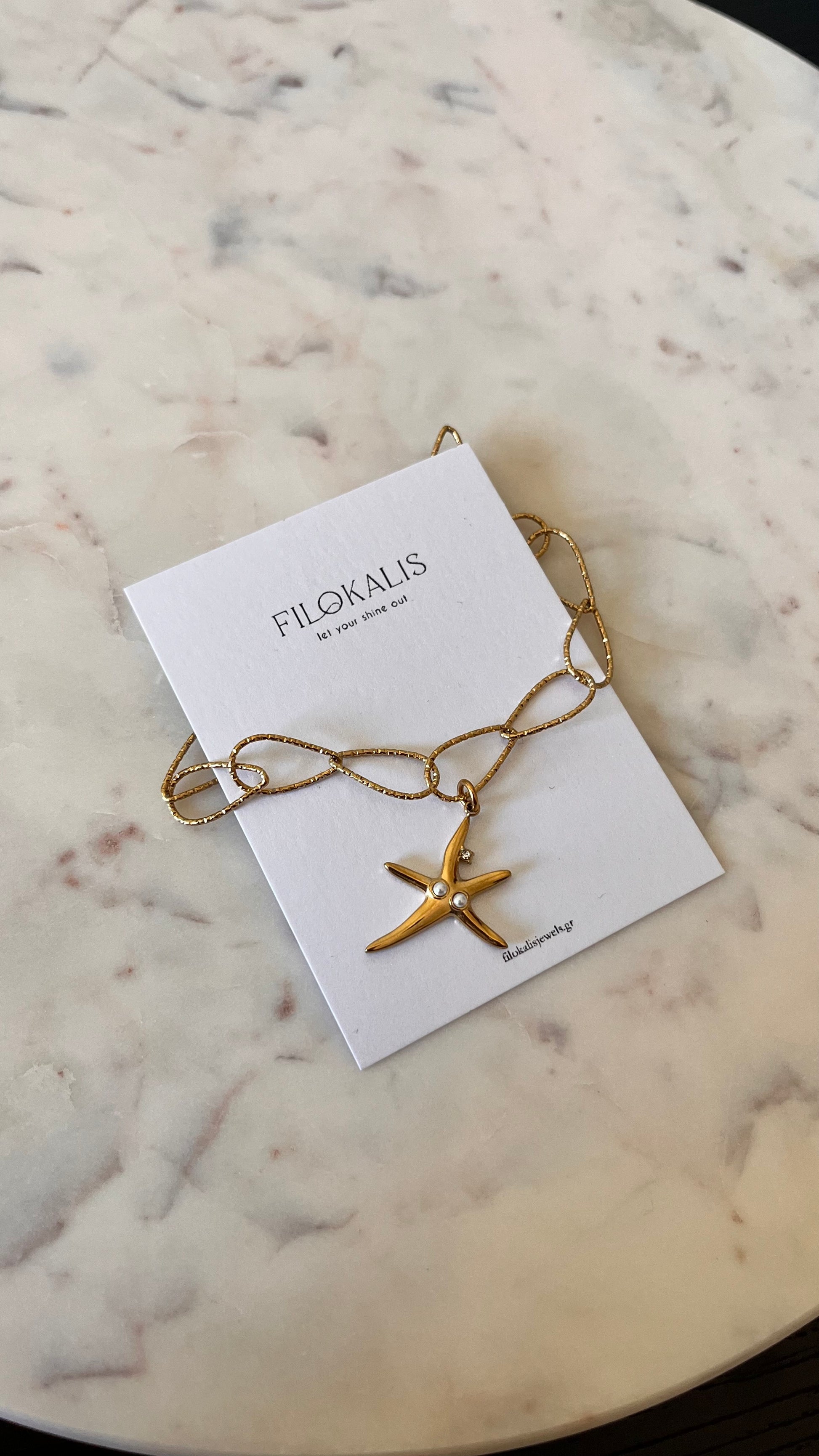 Starfish Glow Anklet