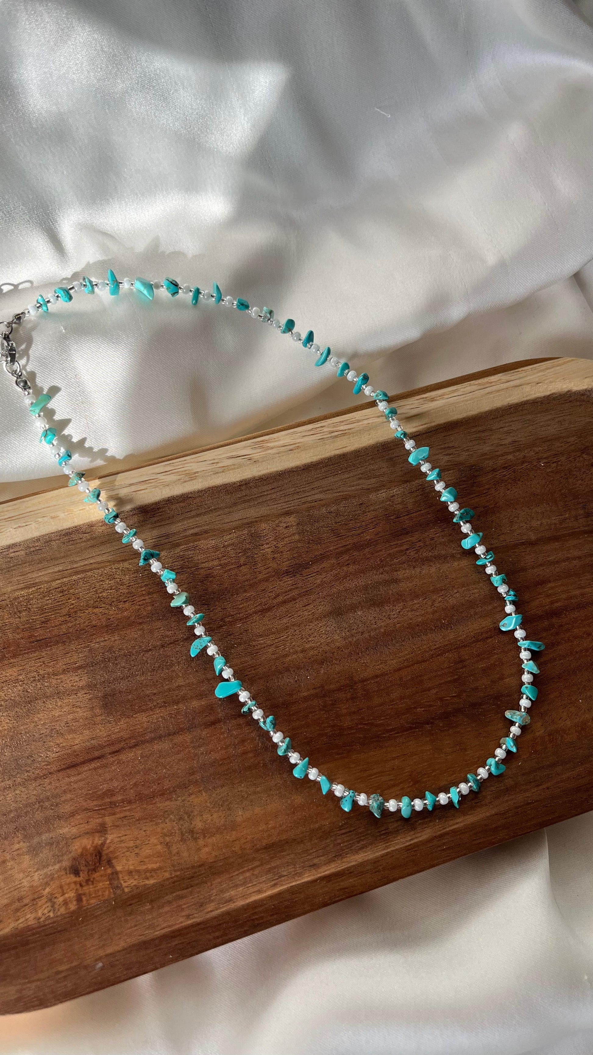 Ocean blue necklace