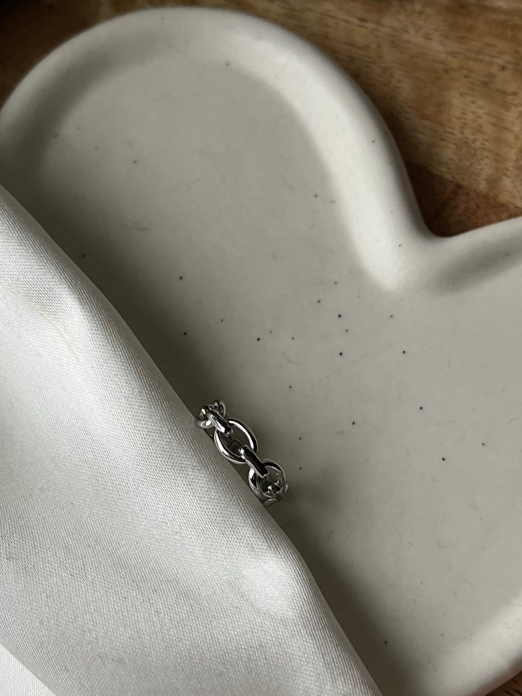 Chain Silver Ear Cuff