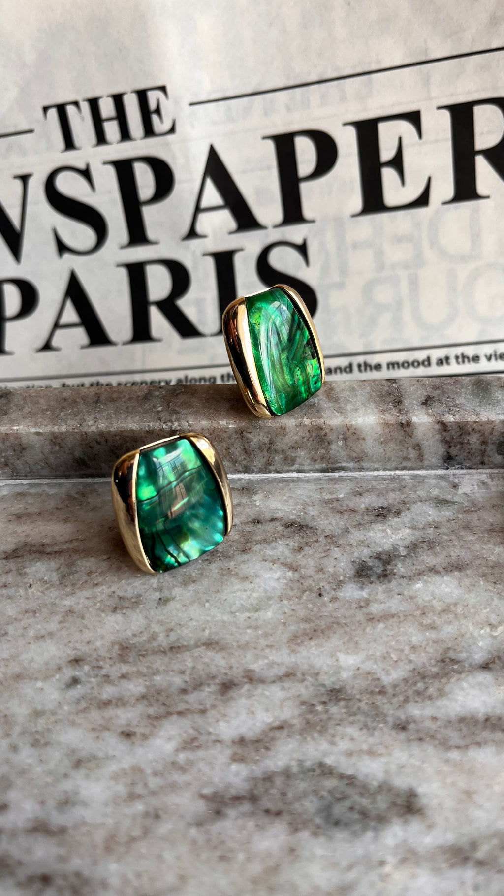 Emerald Muse Earrings