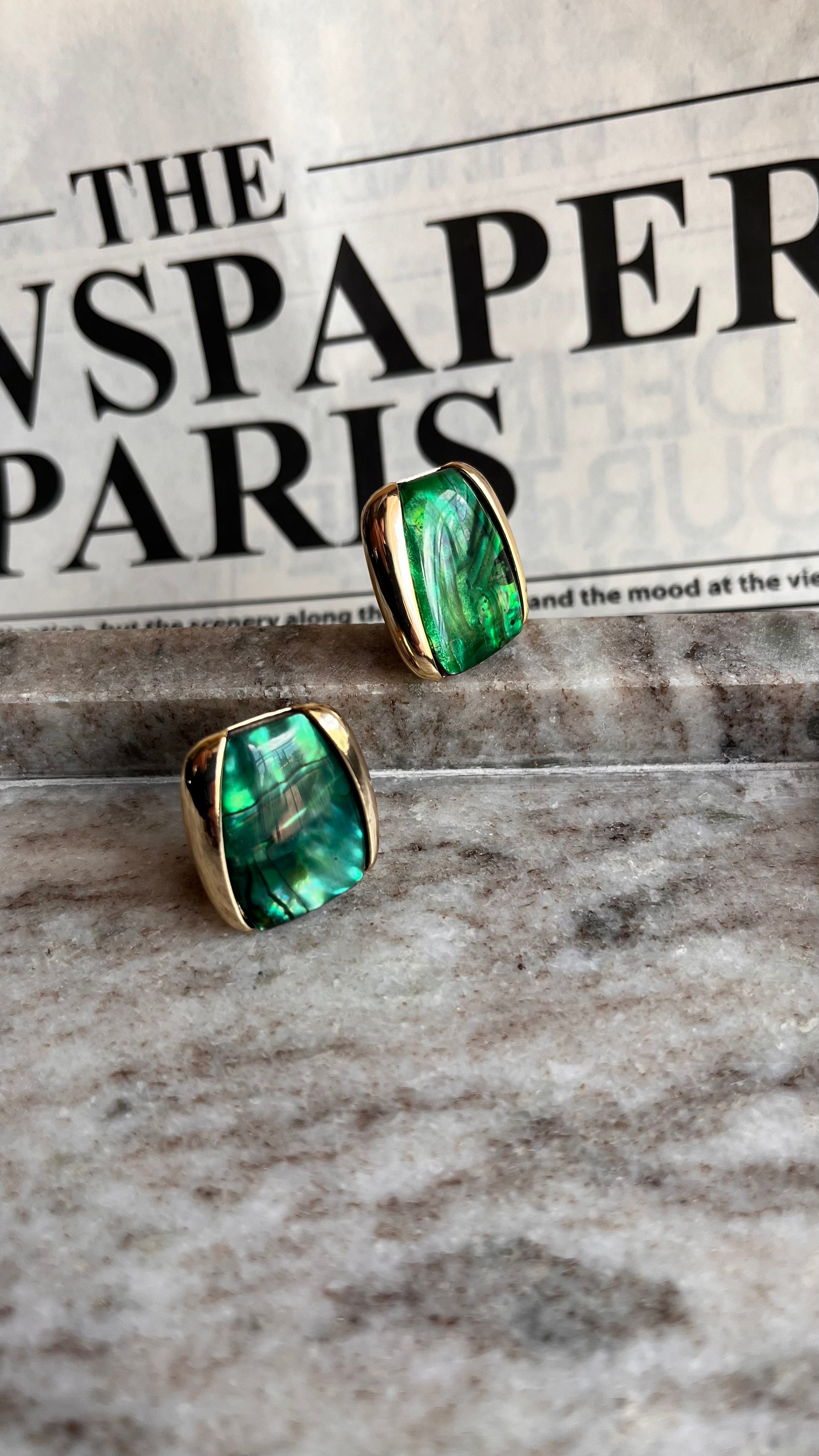 Emerald Muse Earrings