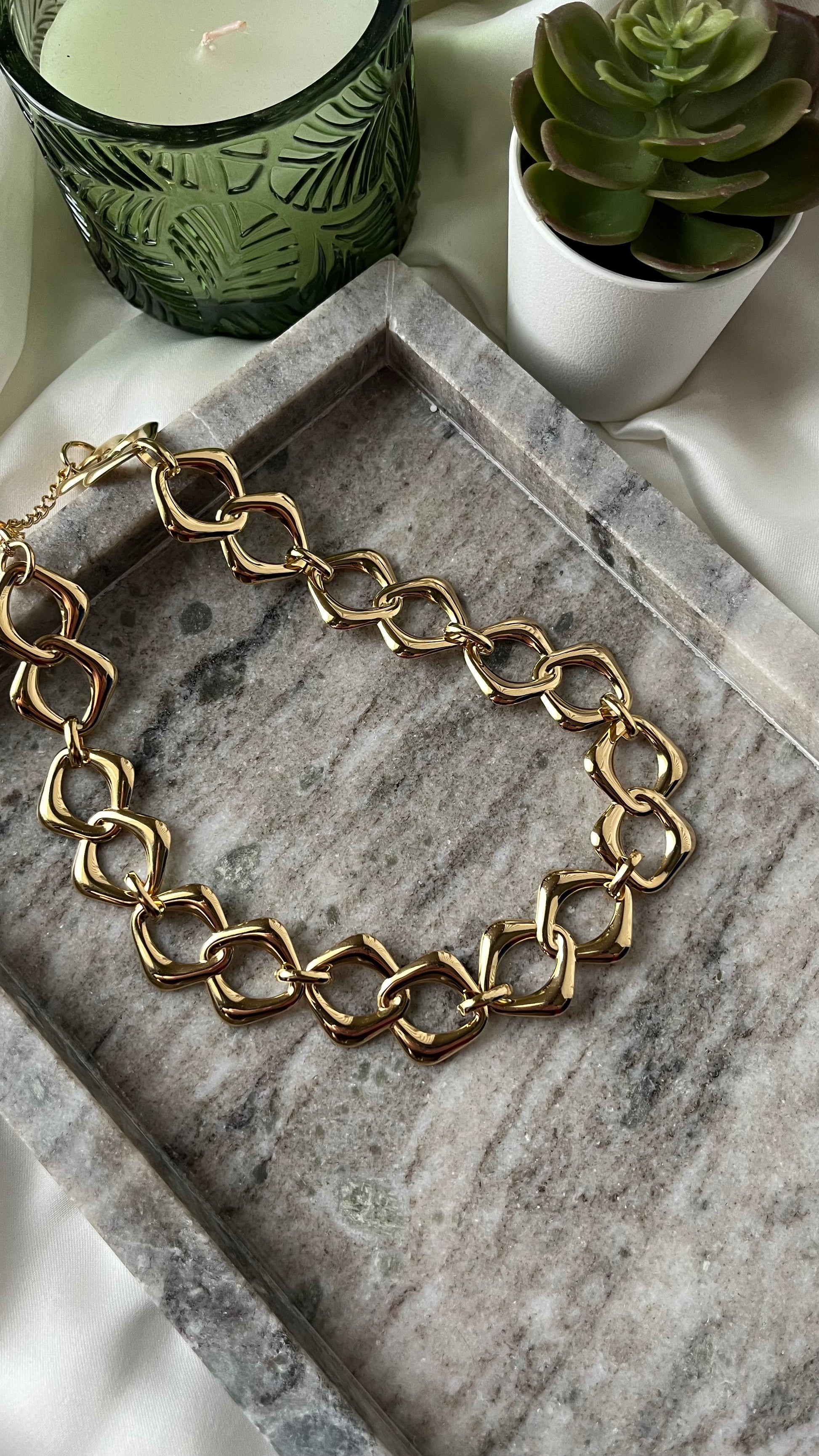 Oriane Necklace Gold