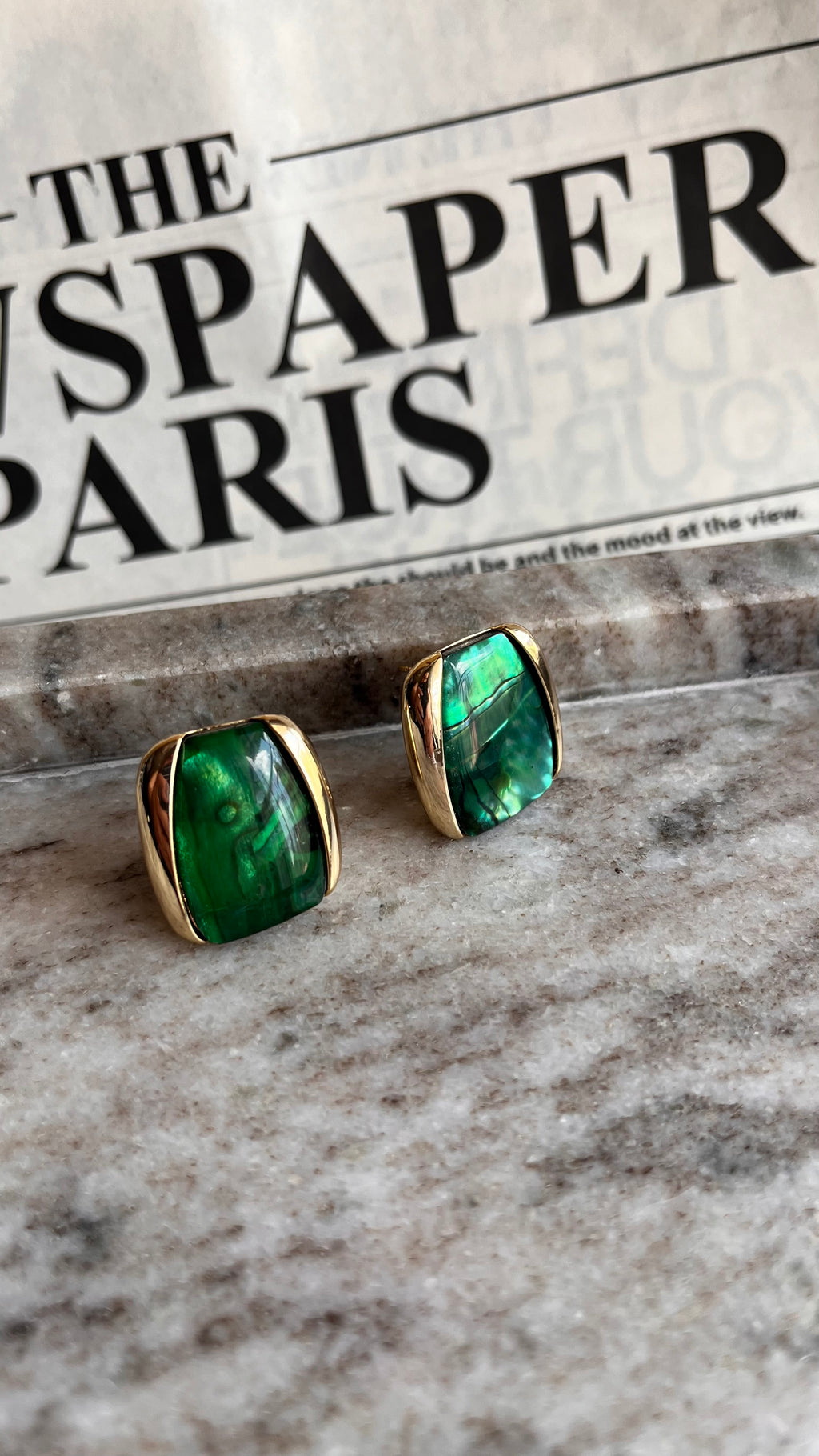 Emerald Muse Earrings