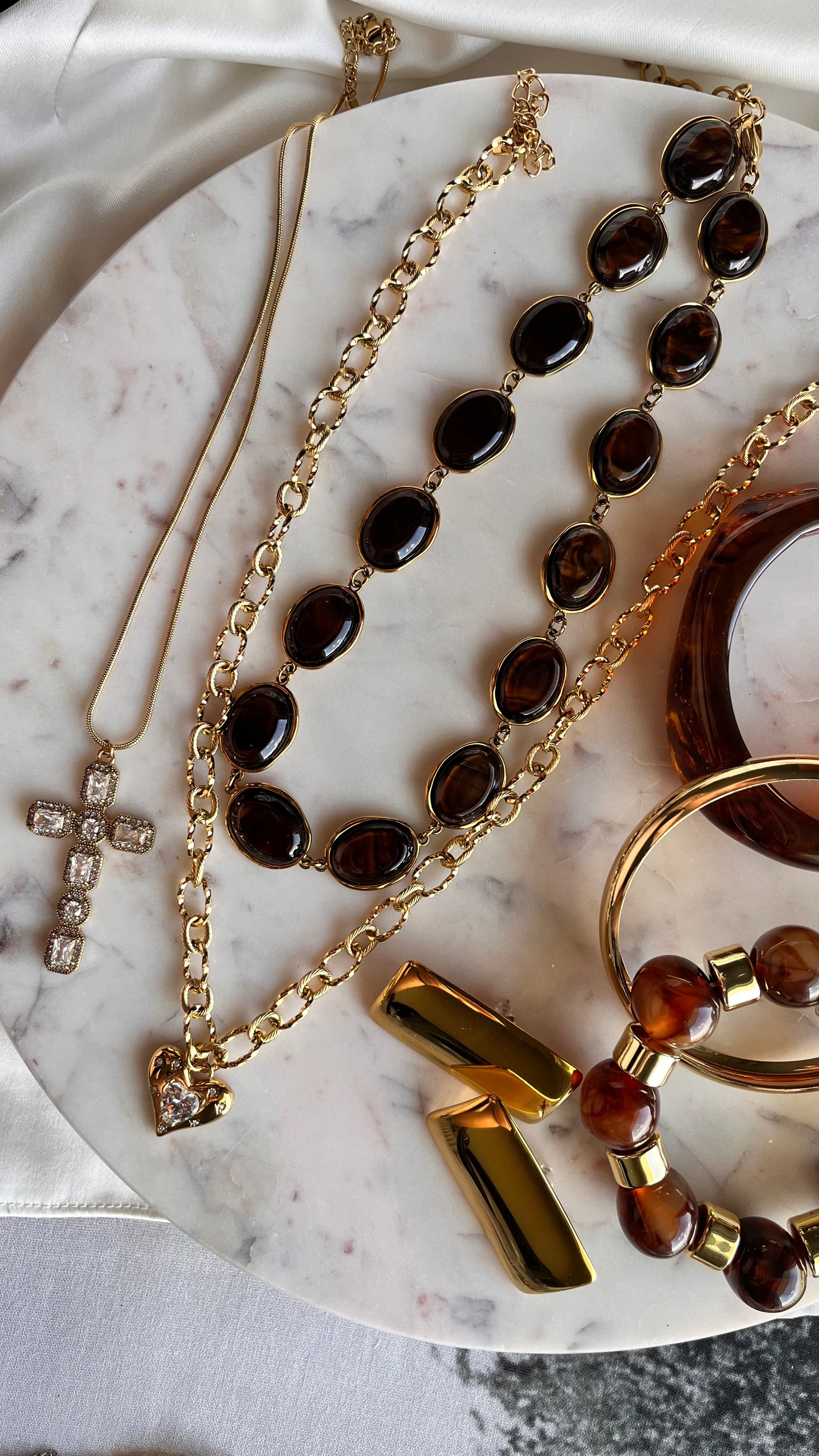 Necklace Golden Heart