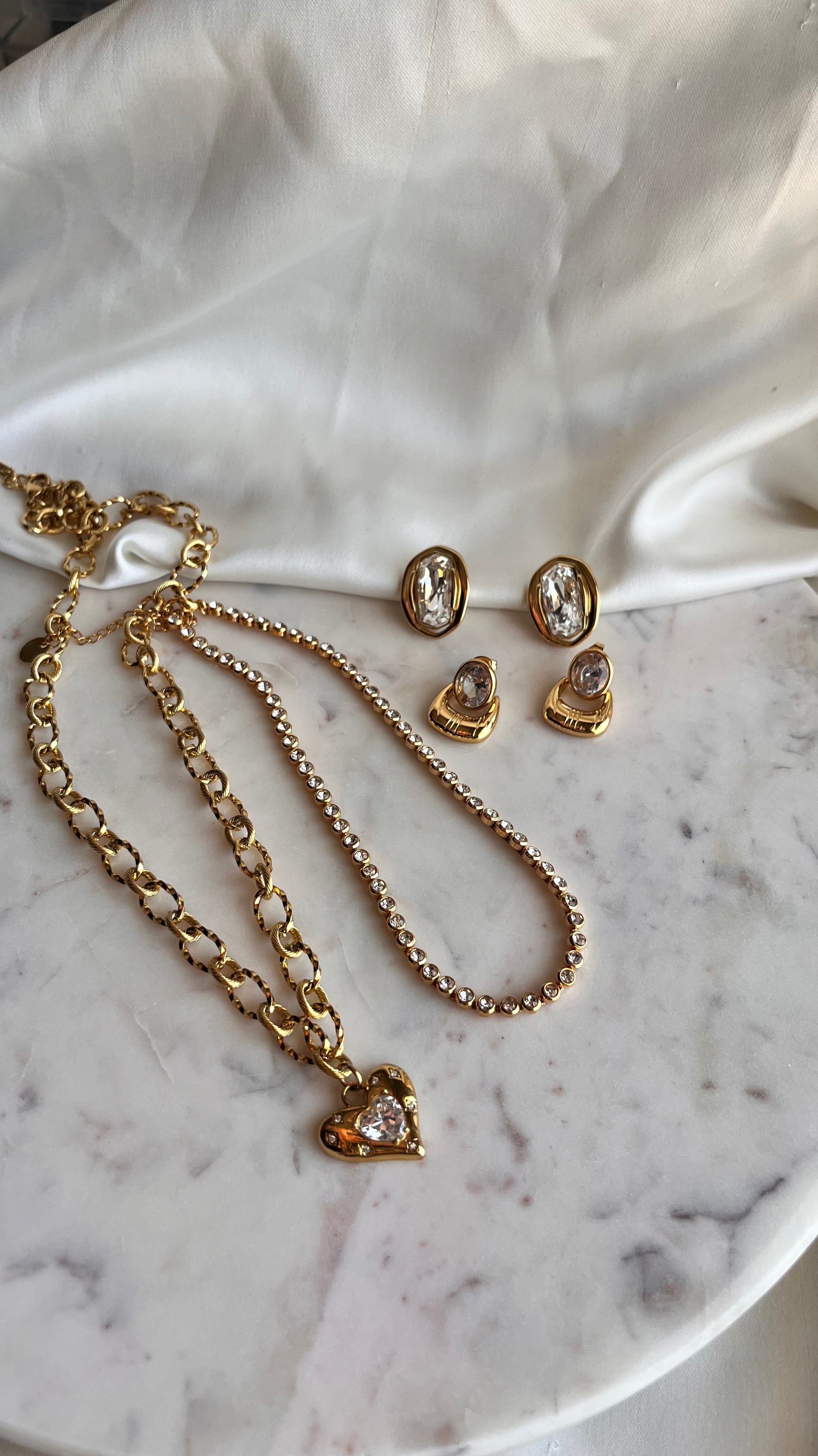 Necklace Golden Heart