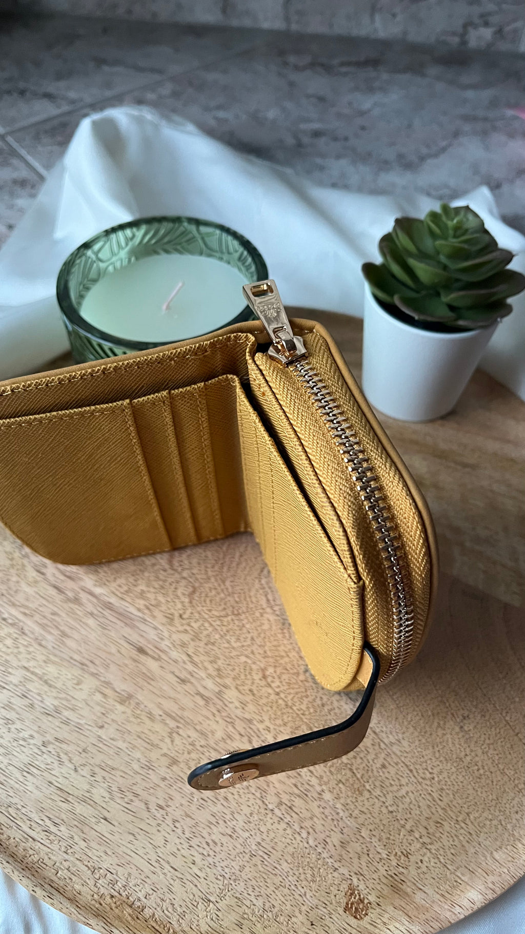 Mini Wallet Yellow