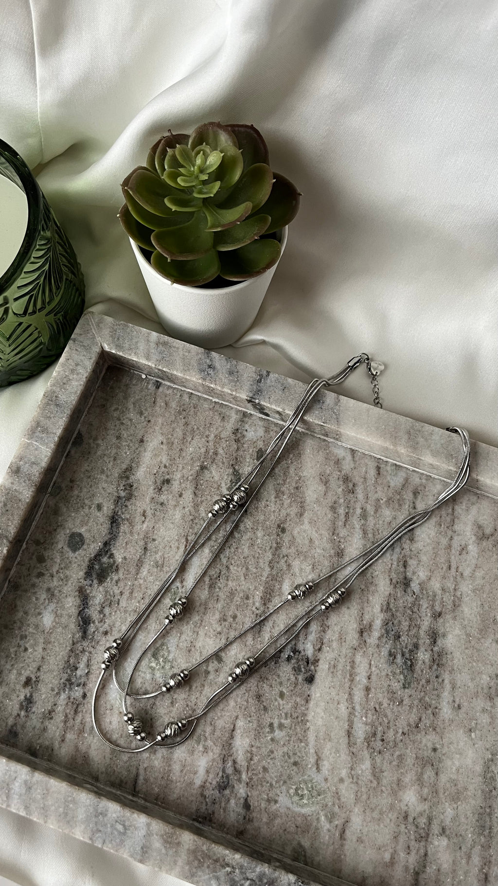 Paulina Necklace Silver