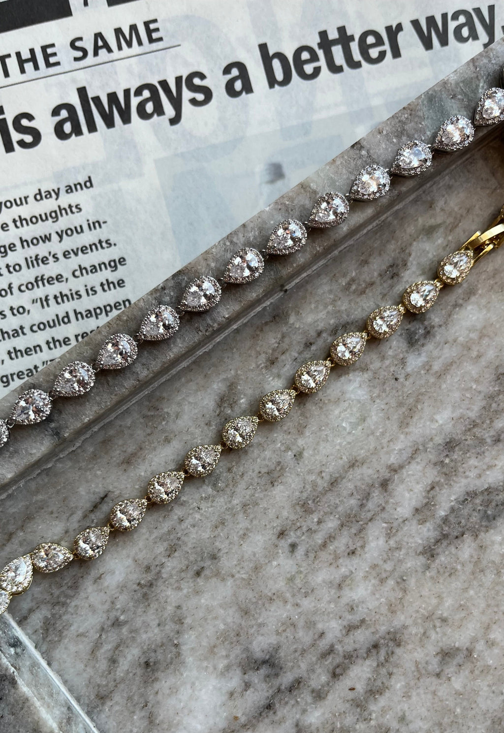 Pearl Radiance Tennis Bracelet