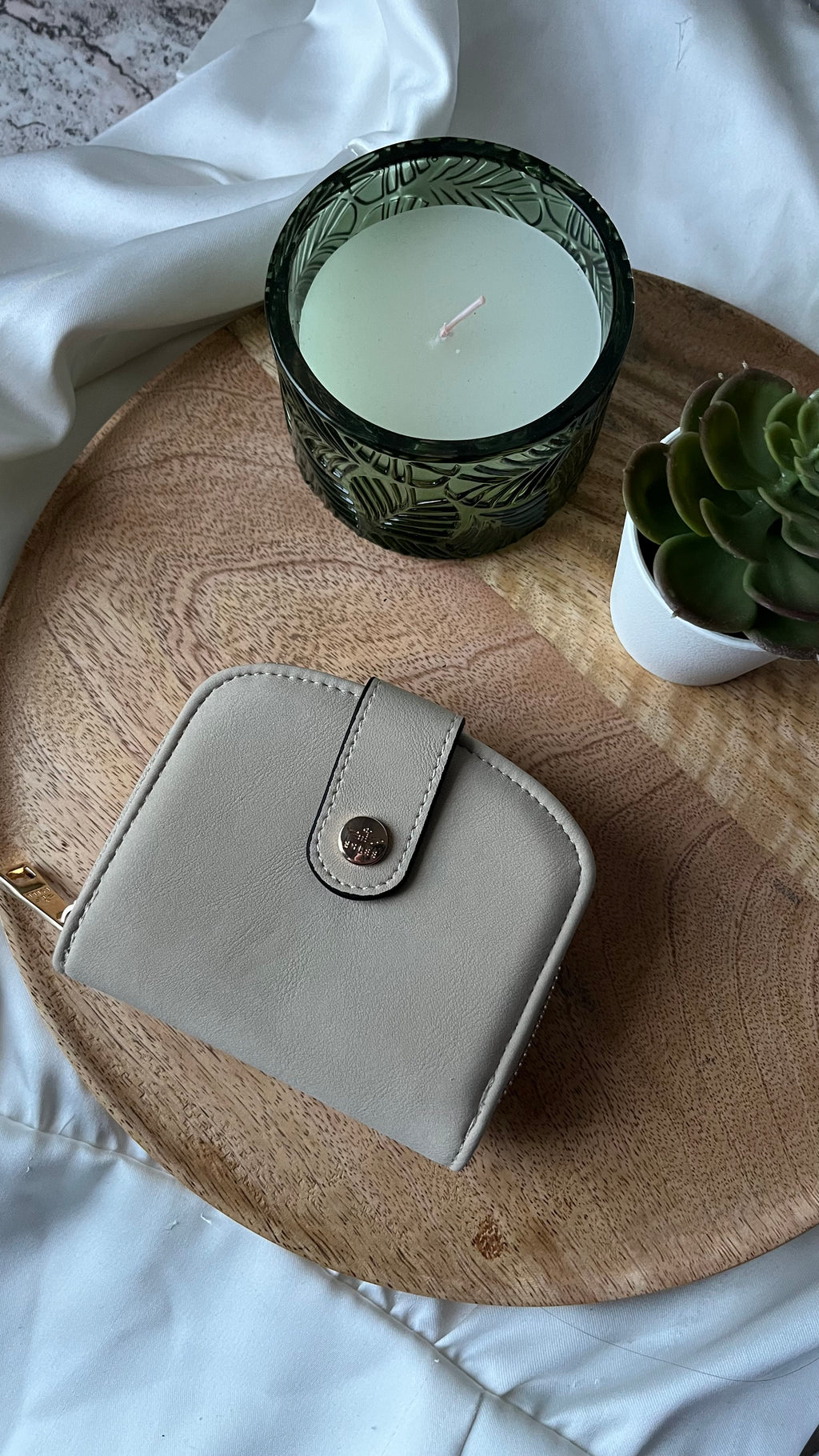 Mini wallet Camel