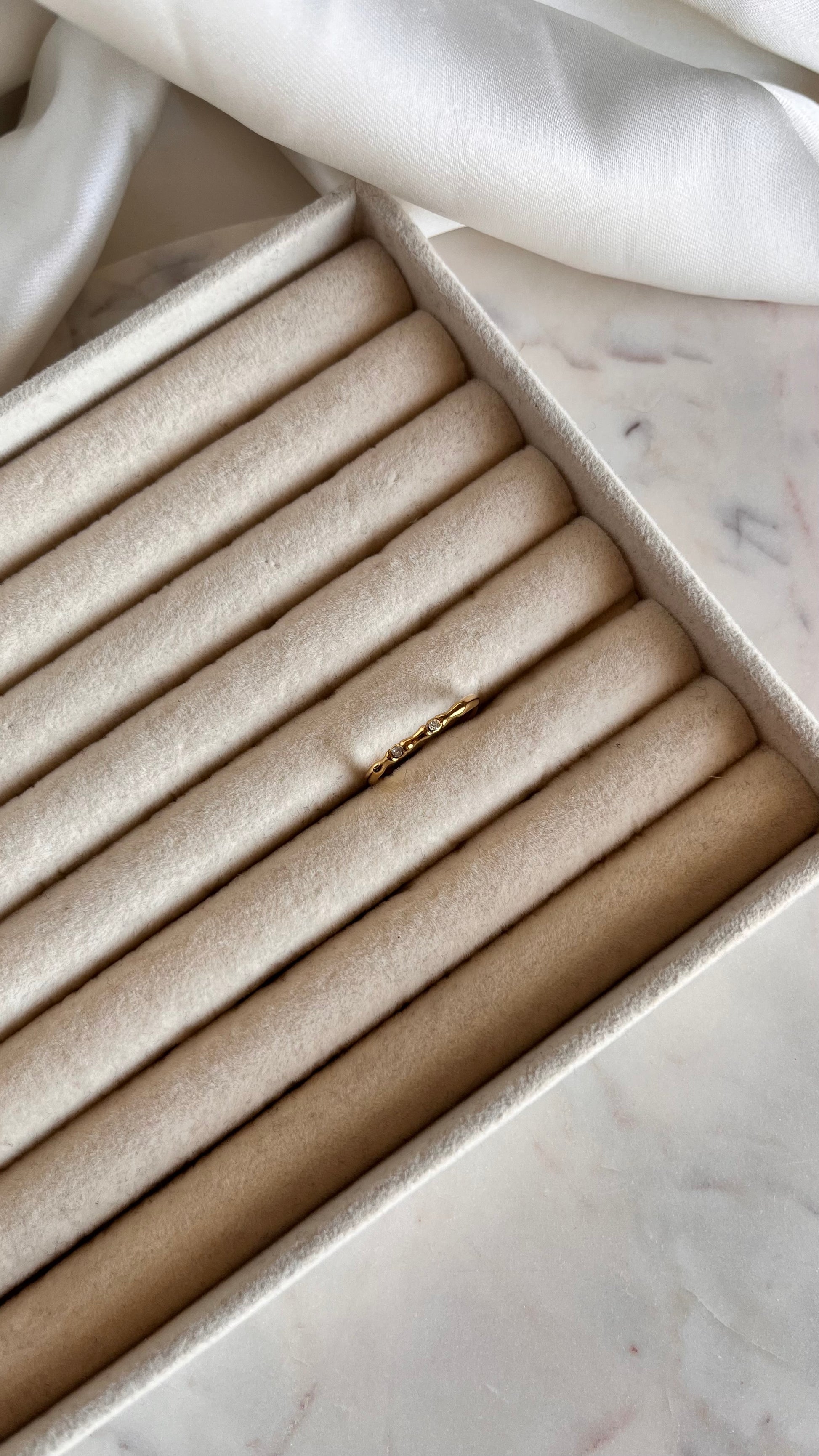 Shelia gold ring