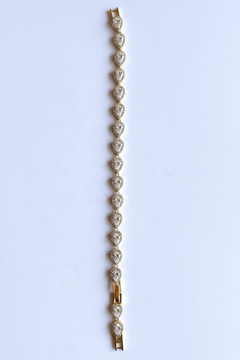 Pearl Radiance Tennis Bracelet