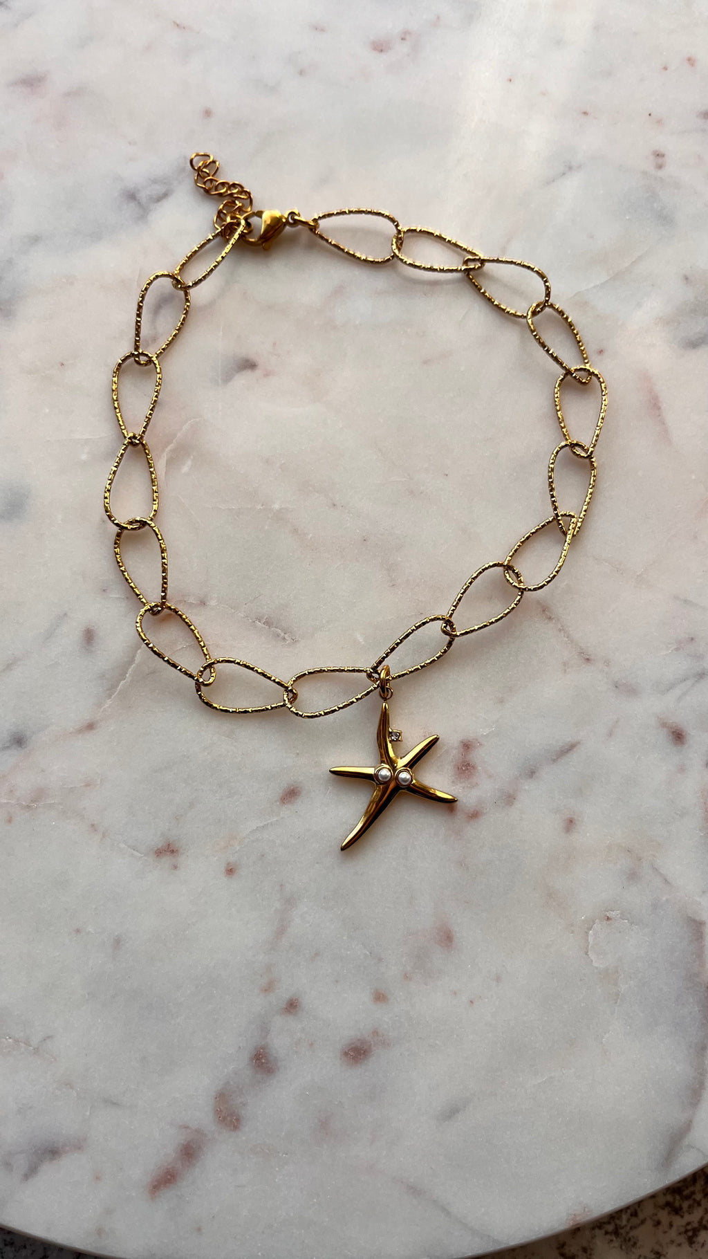 Starfish Glow Anklet