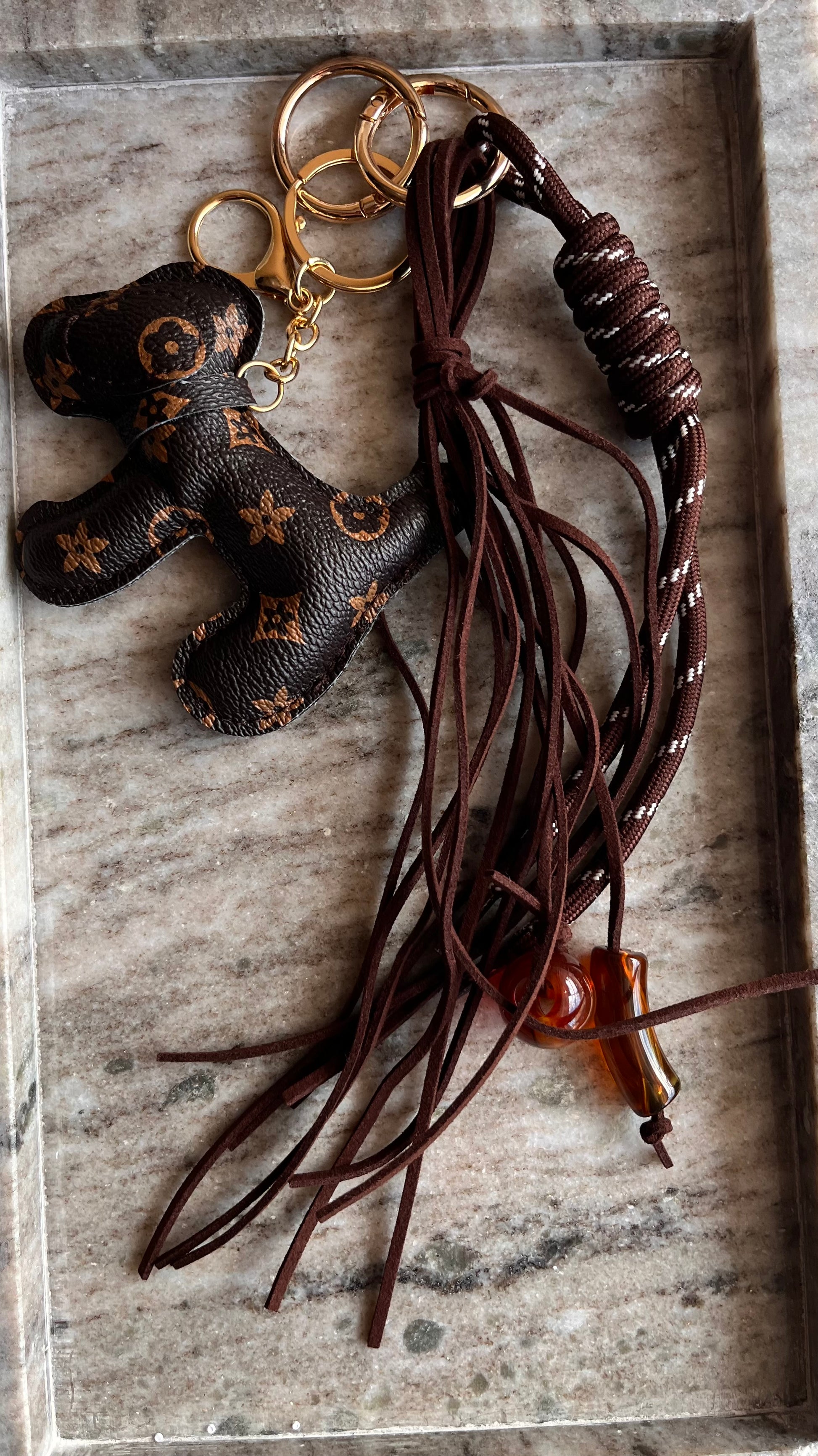 Cocoa Puppy Bag Charm