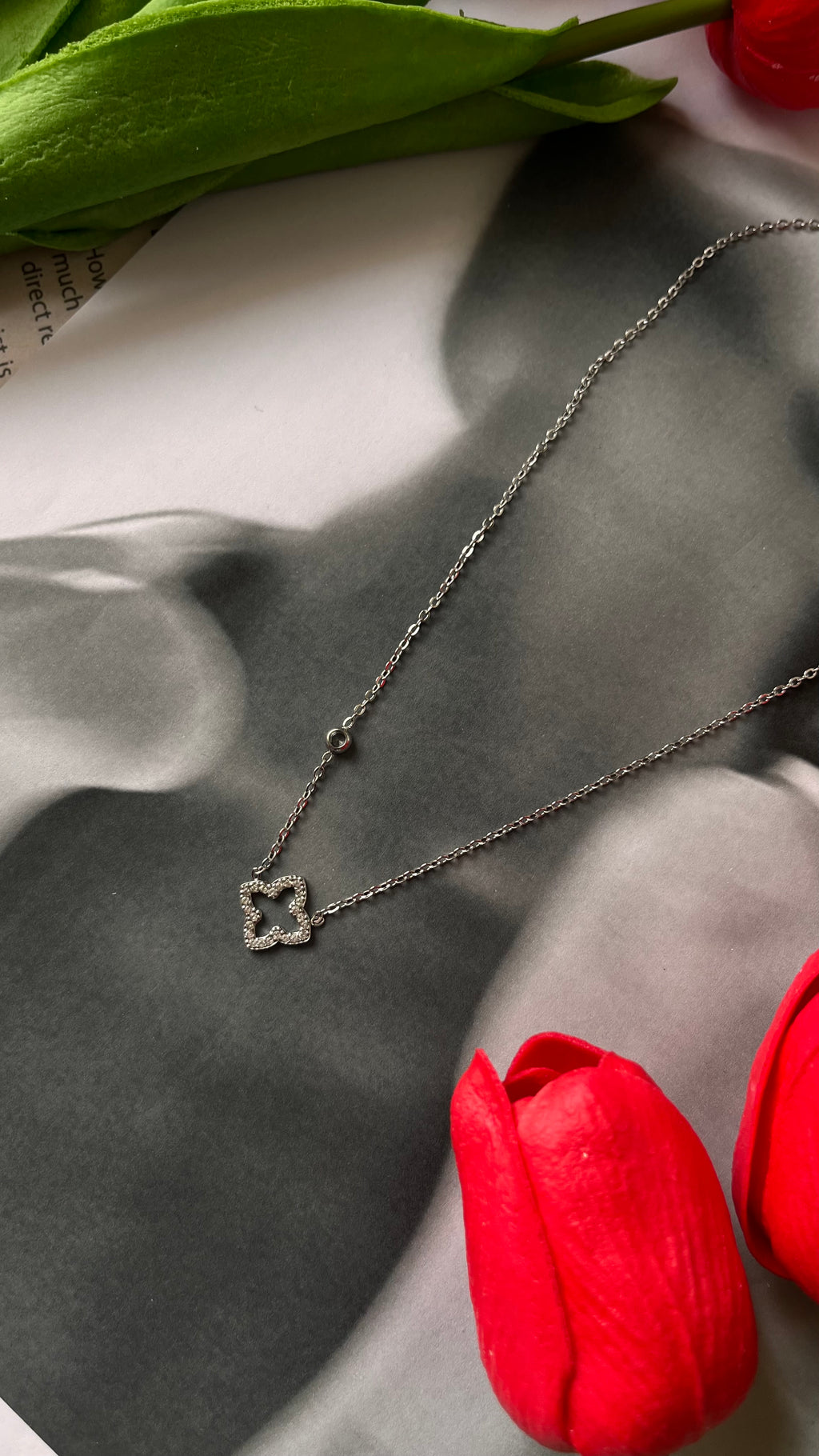 Leila Silver Necklace