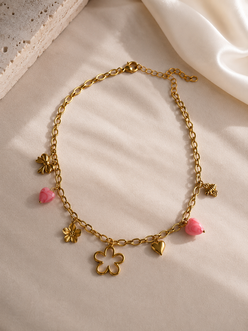 Rosalie Charm Necklace