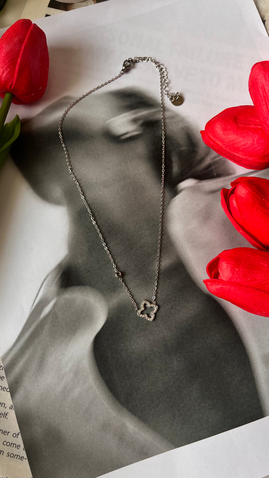 Leila Silver Necklace