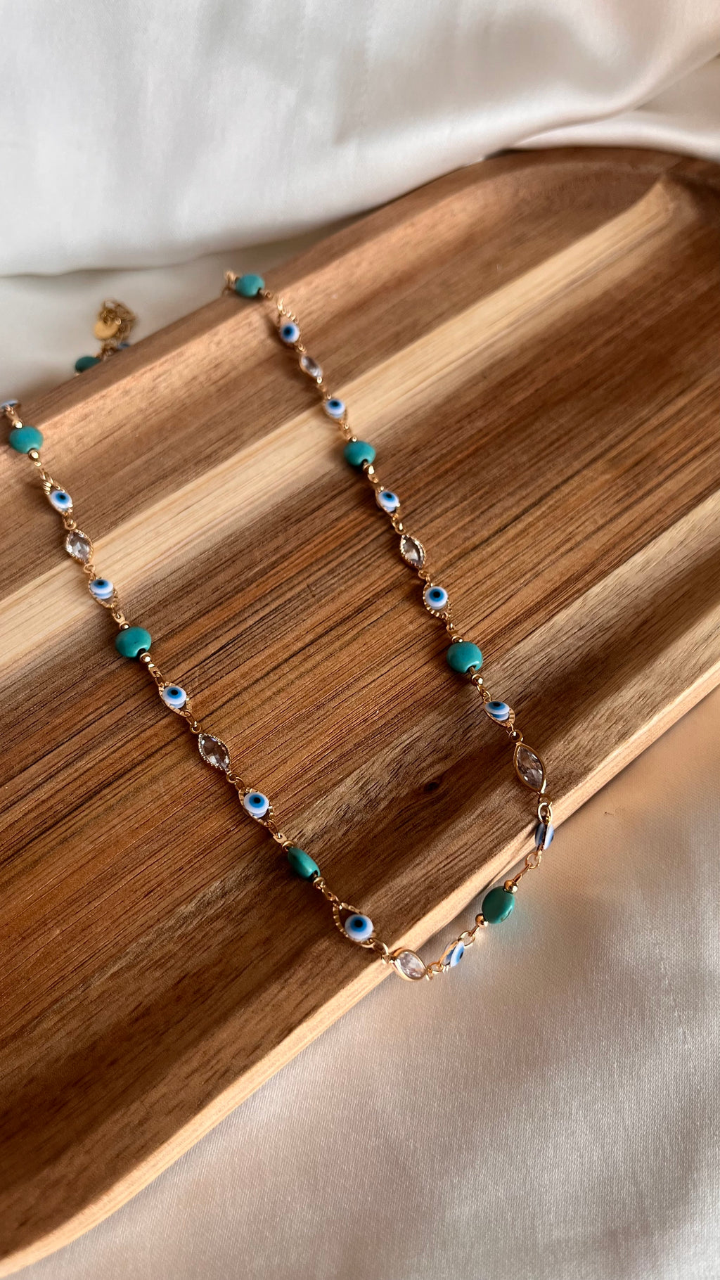 Blue Eye Elegance Necklace