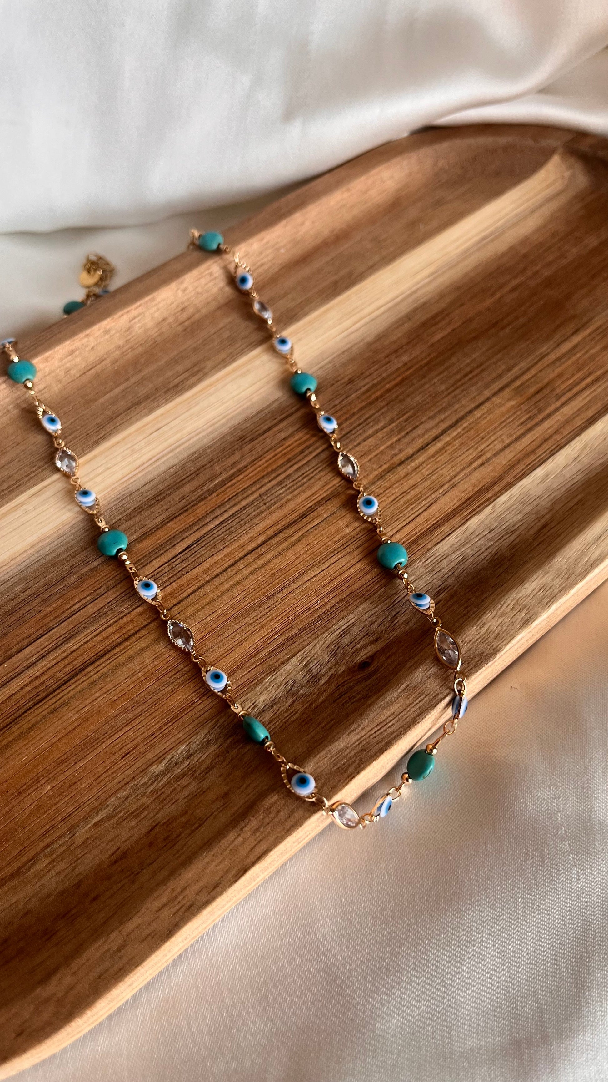 Blue Eye Elegance Necklace