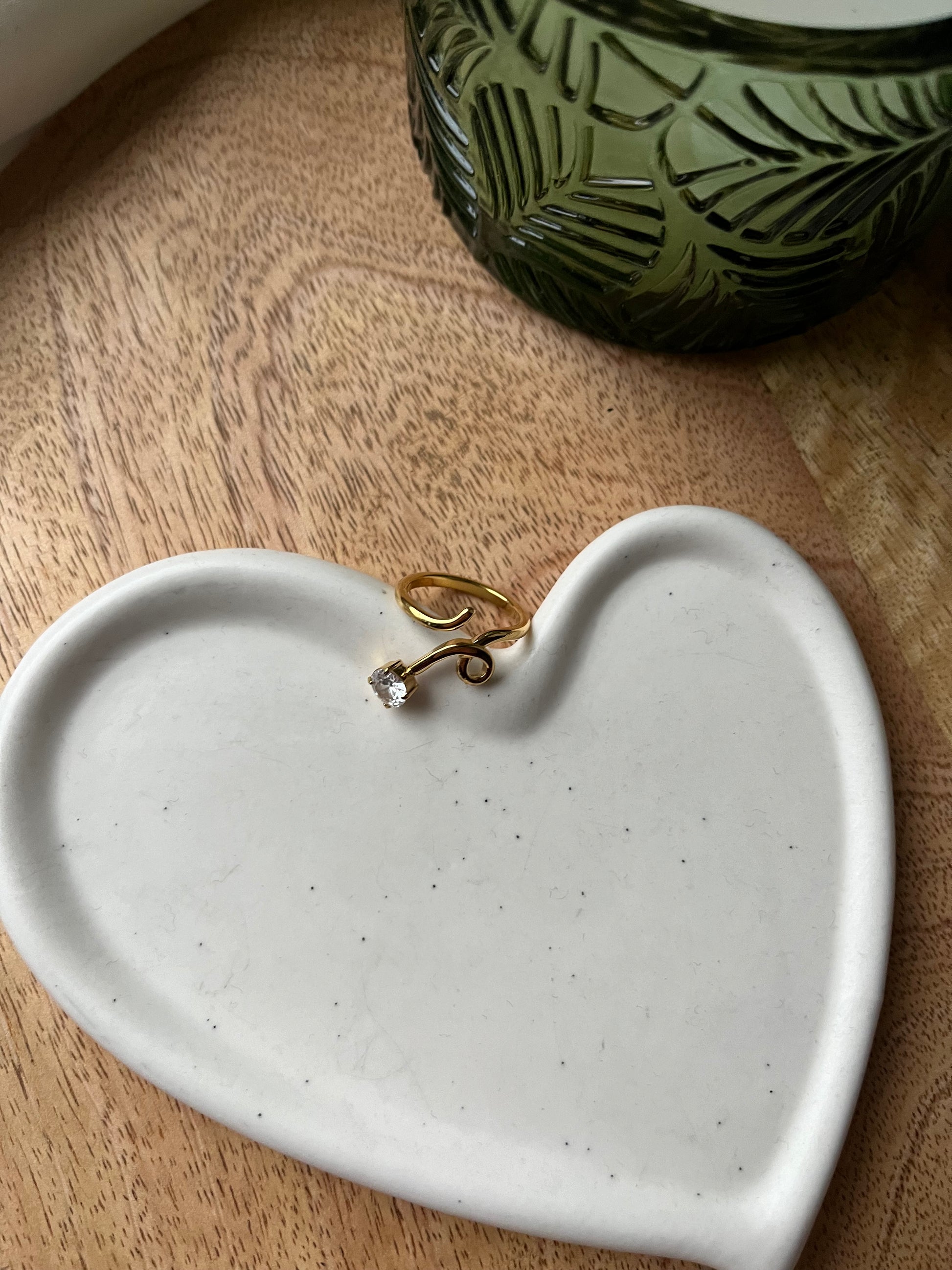 Agata Ring Gold