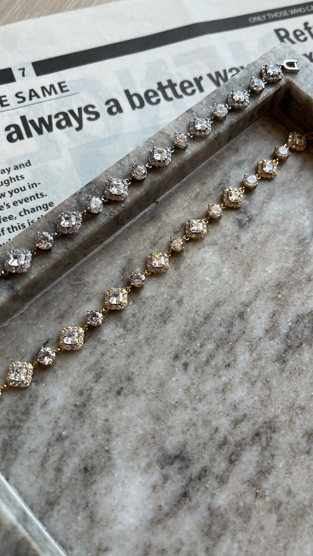 Lumière Tennis Bracelet
