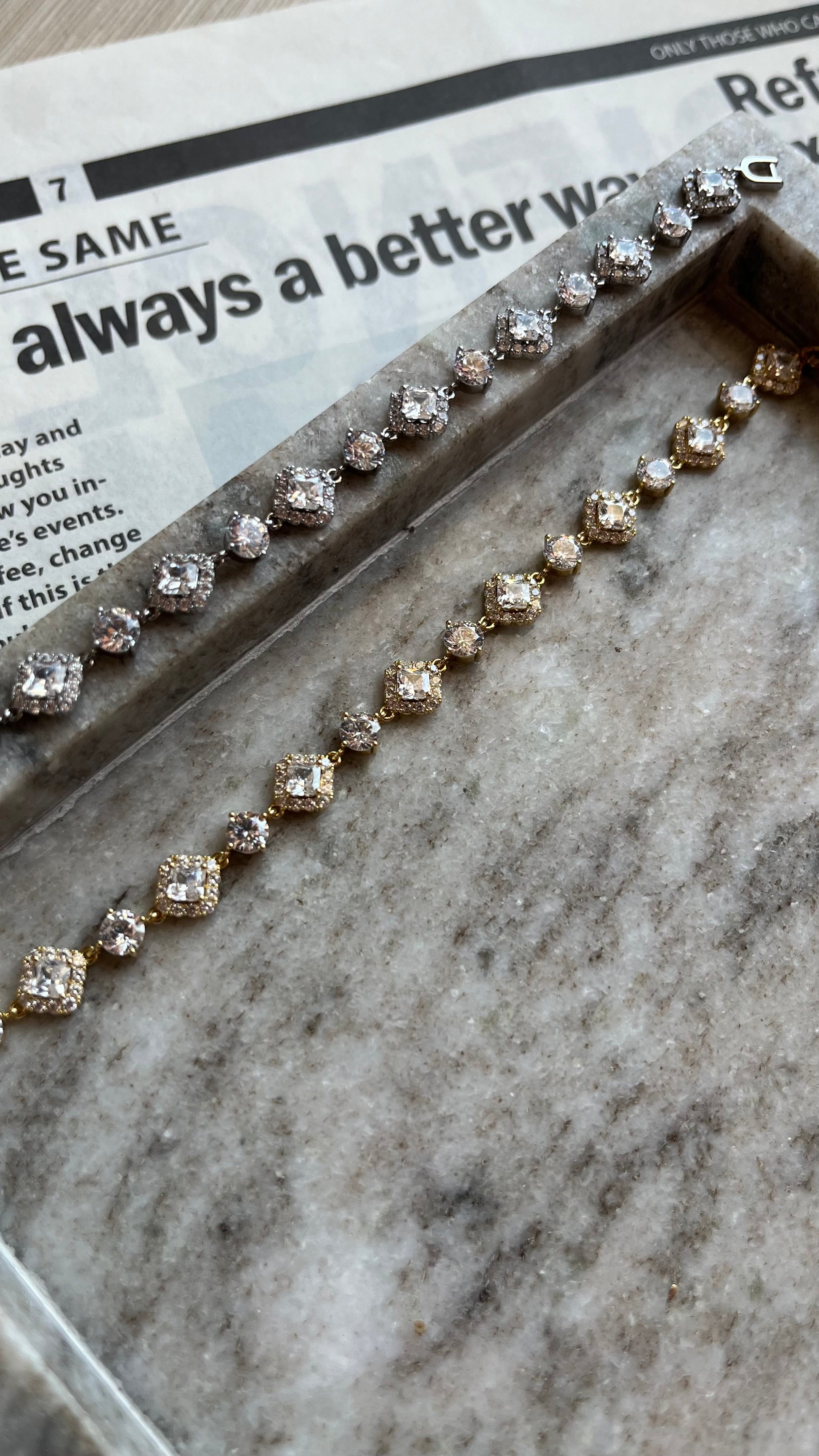 Lumière Tennis Bracelet