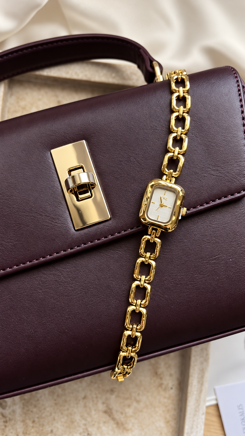 Golden Chain Watch