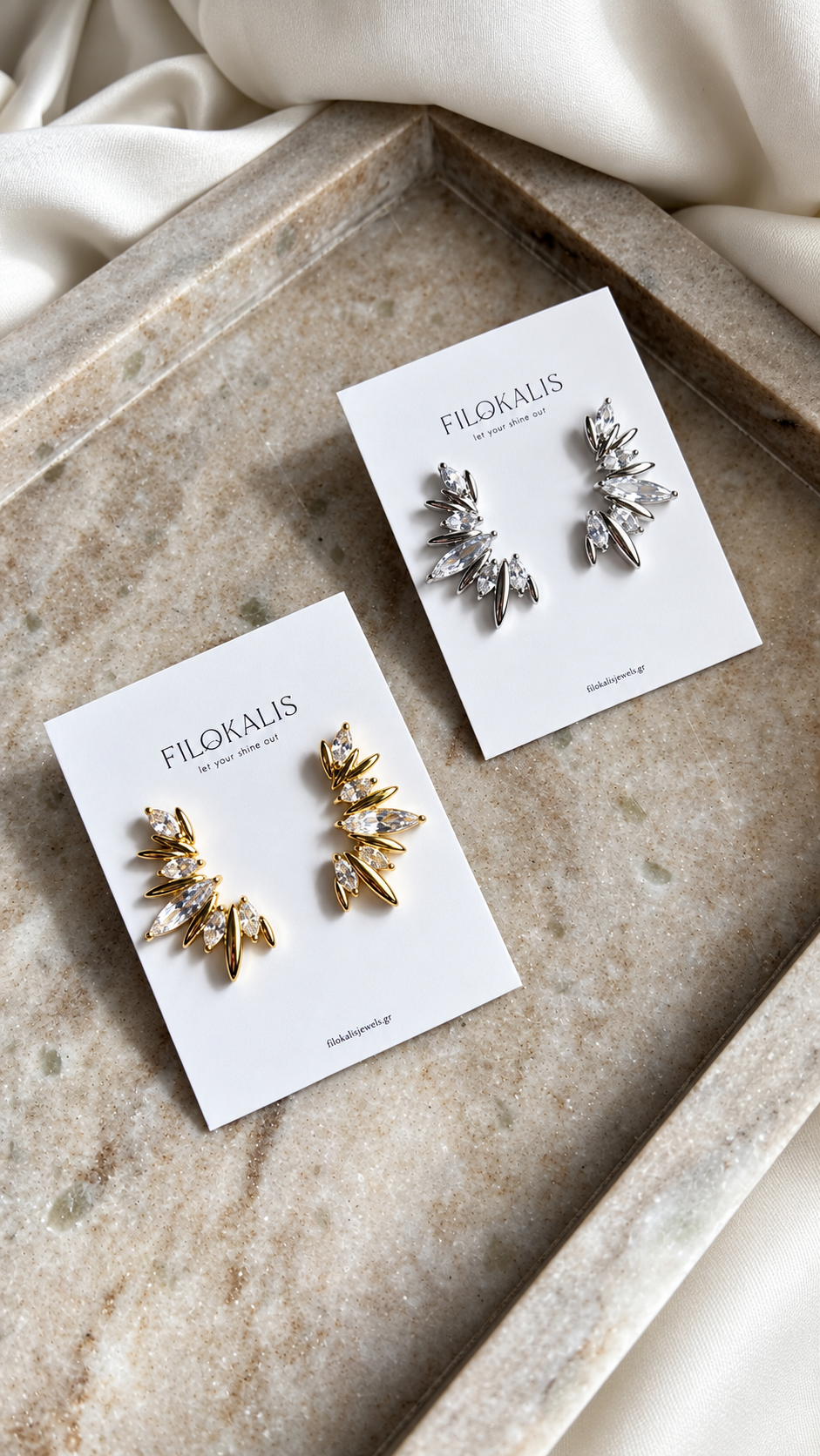 Daphne Crystal Earrings