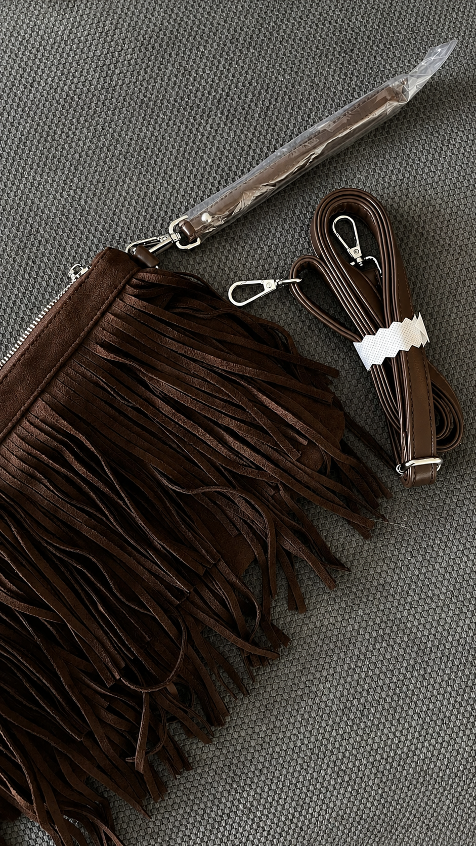 Sahara Fringe Clutch