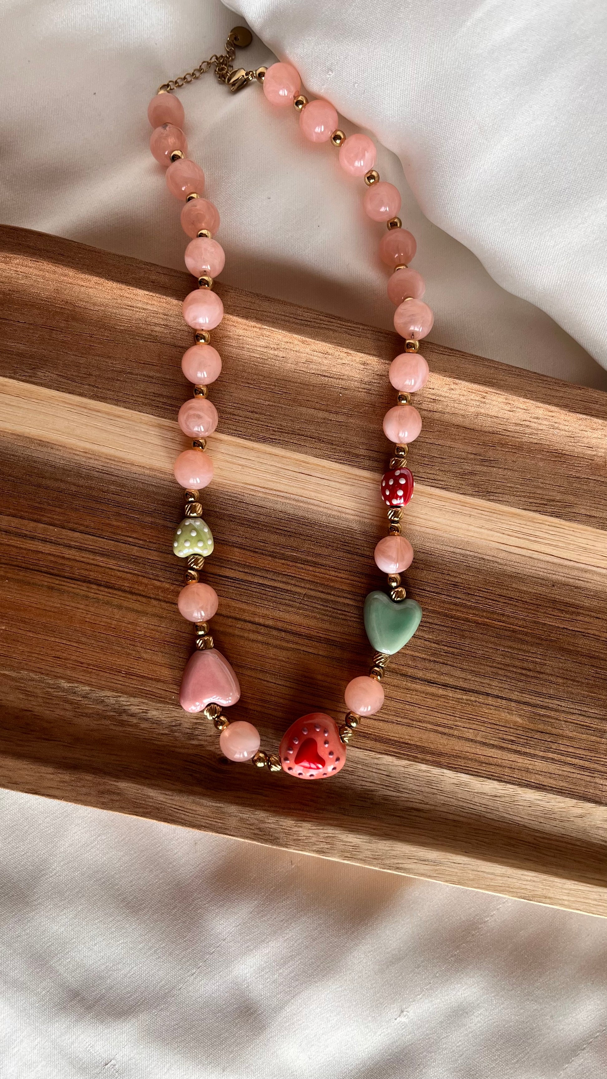 Strawberry Daiquiri Necklace