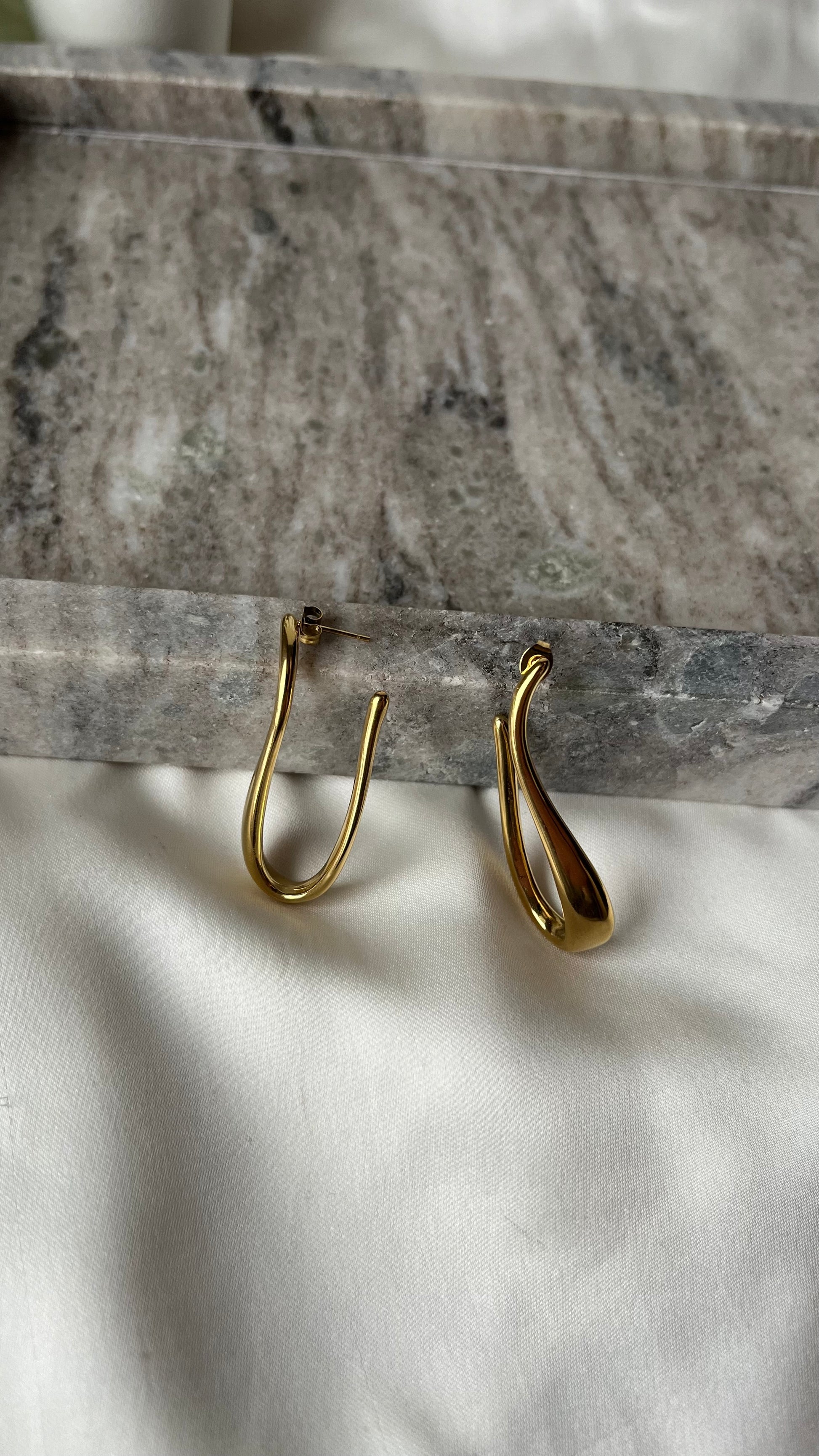 Cassia Earrings Gold