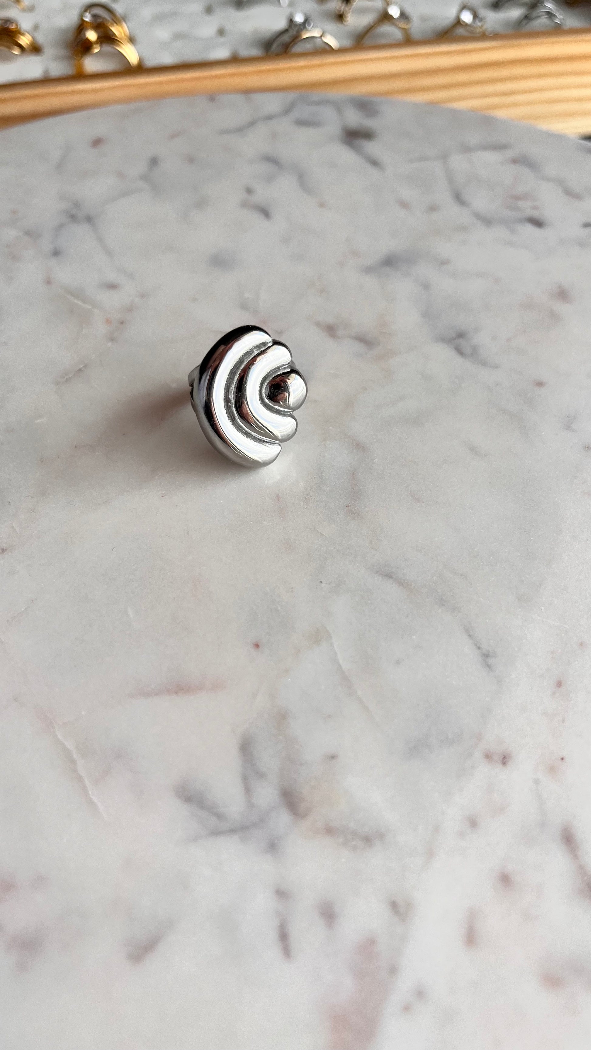 Silver Eclipse Ring