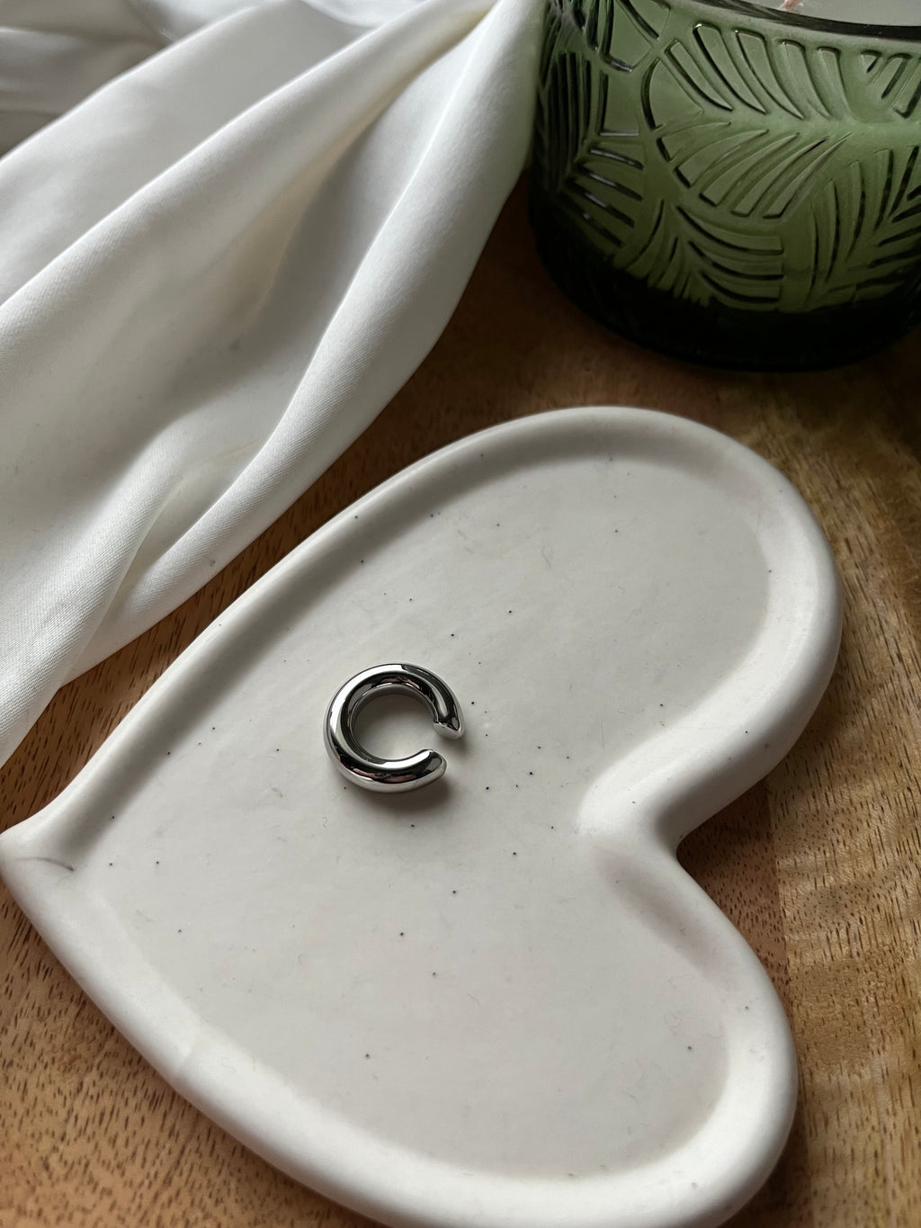 Minimal Silver Ear Cuff