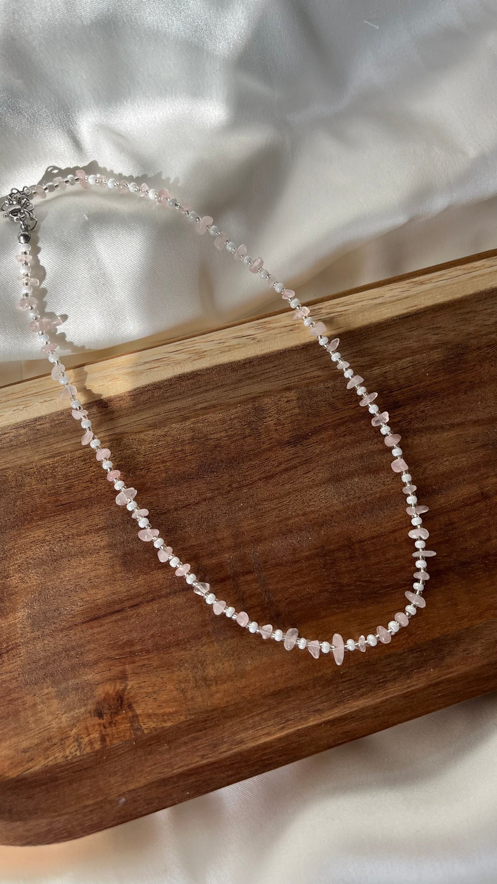 Pink Grapefruit Necklace