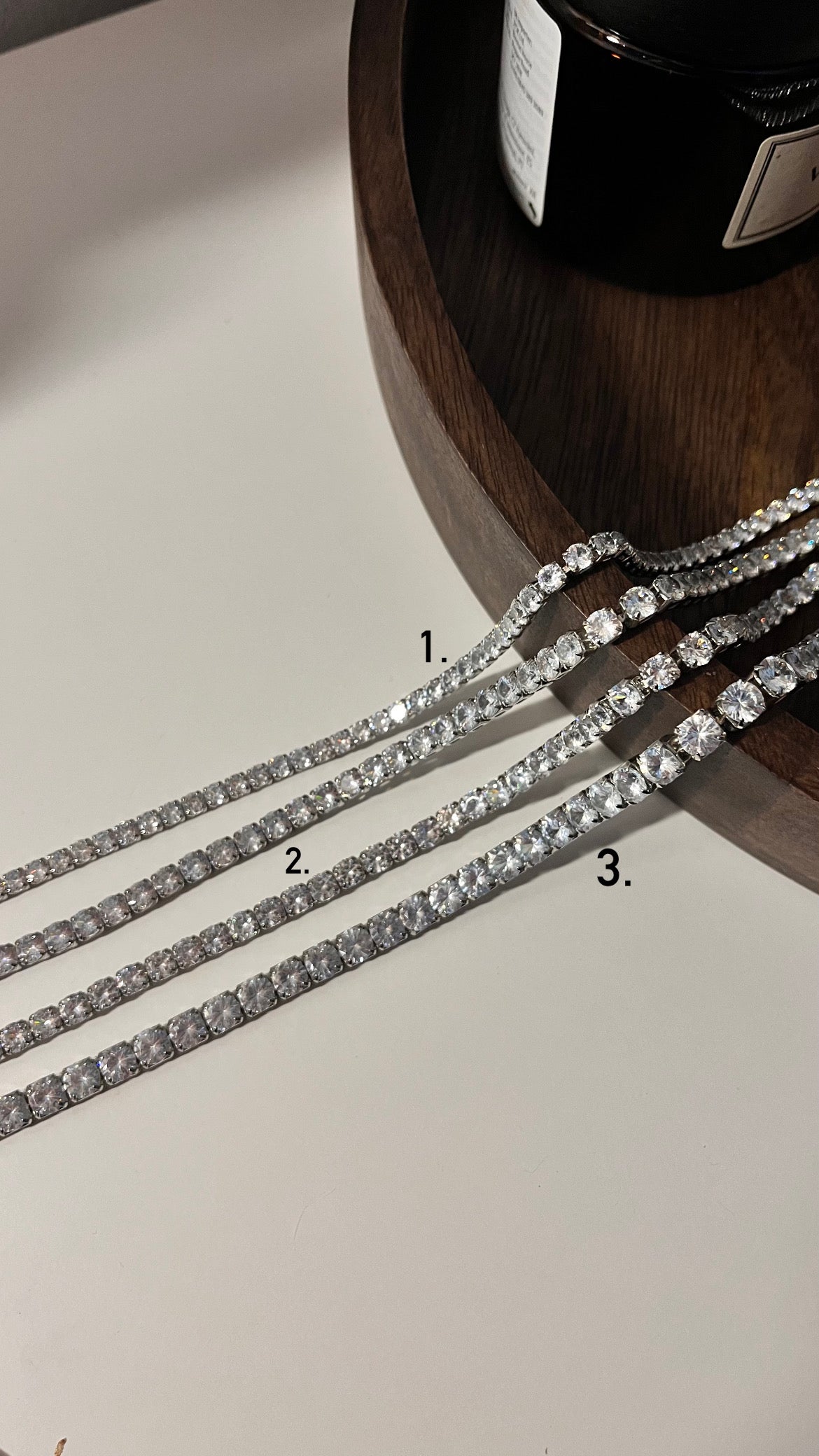 Crystal Glow Tennis Necklace