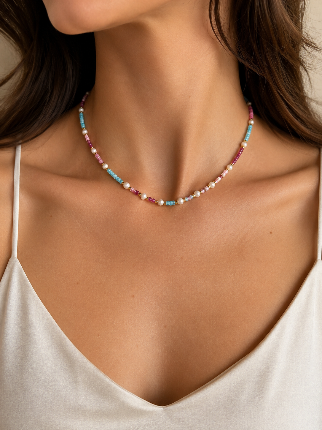Candy Pearl Necklace