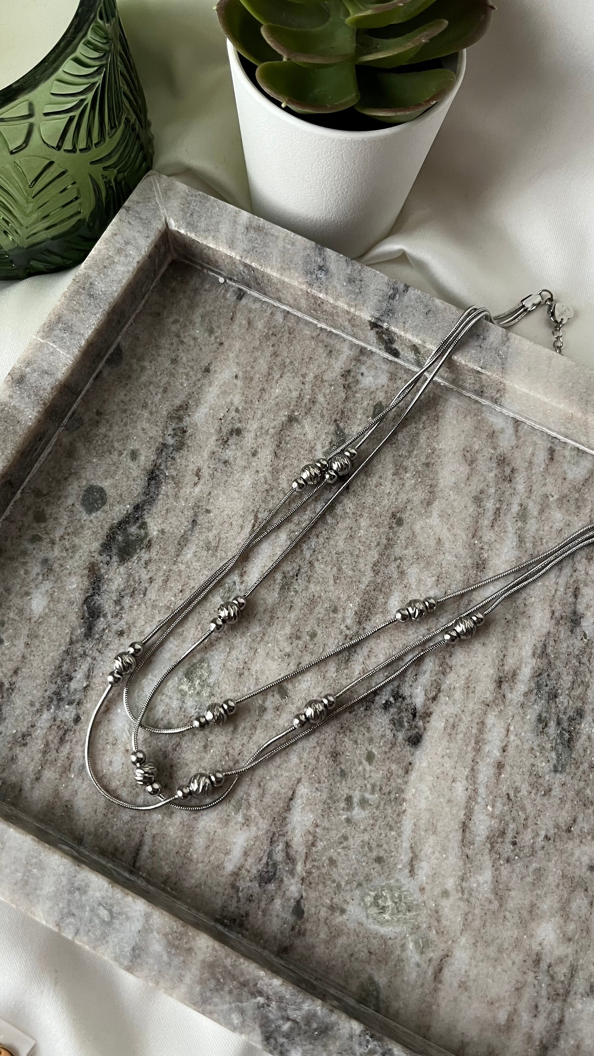 Paulina Necklace Silver