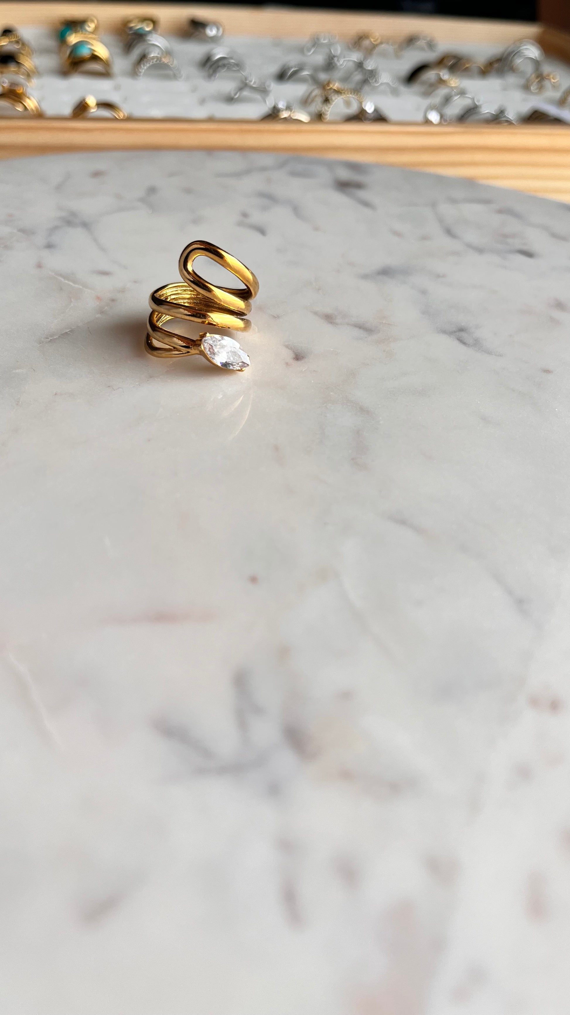Veronica Gold Ring