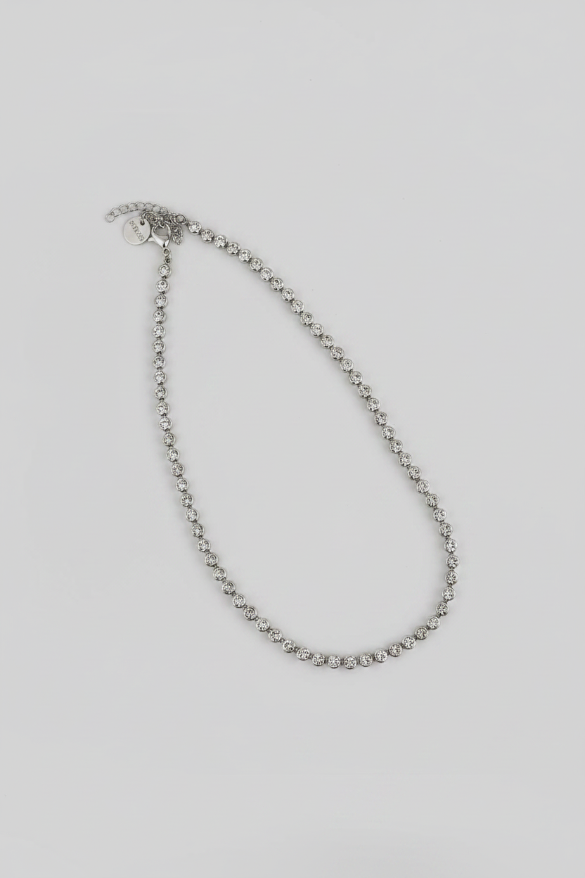Choker Silver Glow